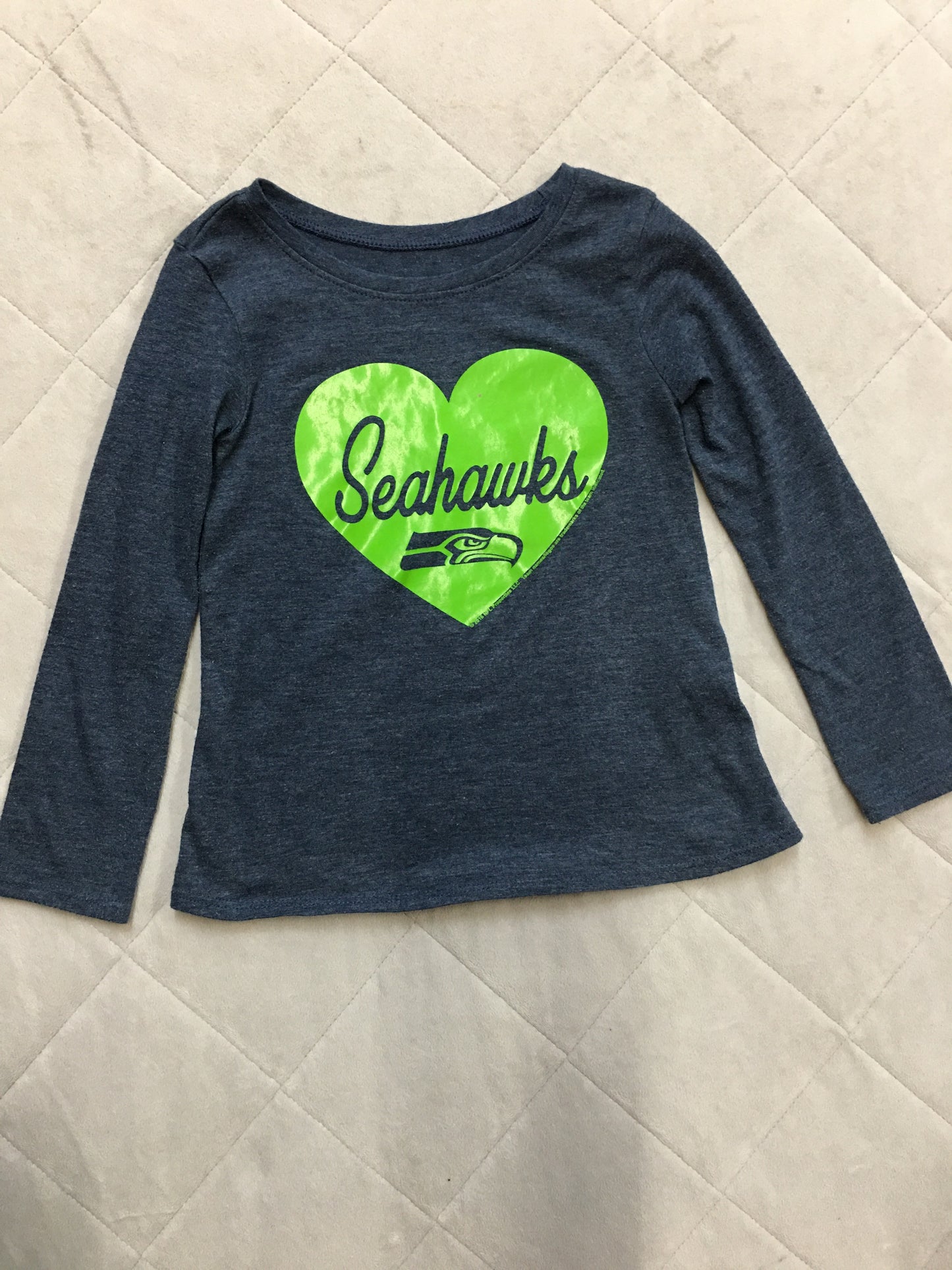 NFL Seahawks Long Sleeve, 3T