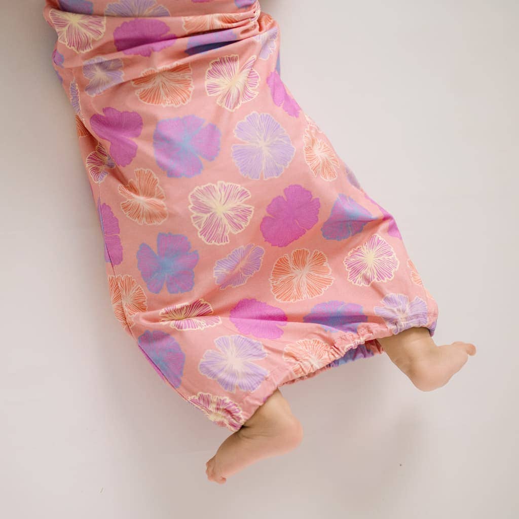 Seaflower Bamboo Layette Gown: 3-6M