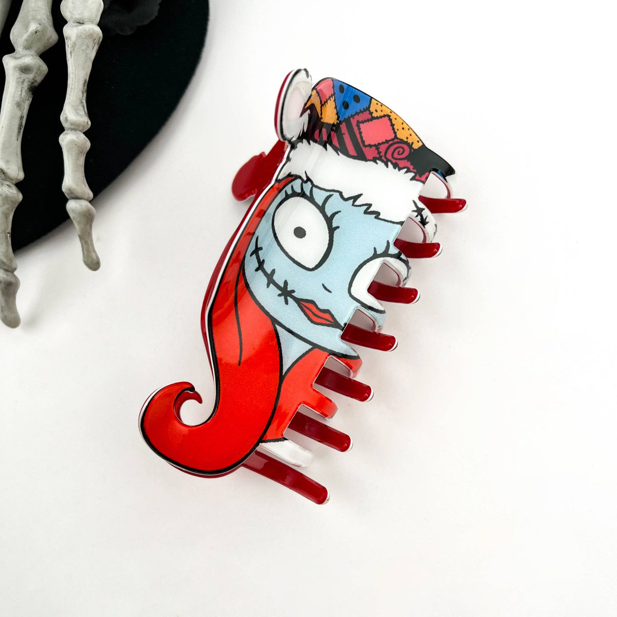 Nightmare Before Christmas Sally Claw Clip