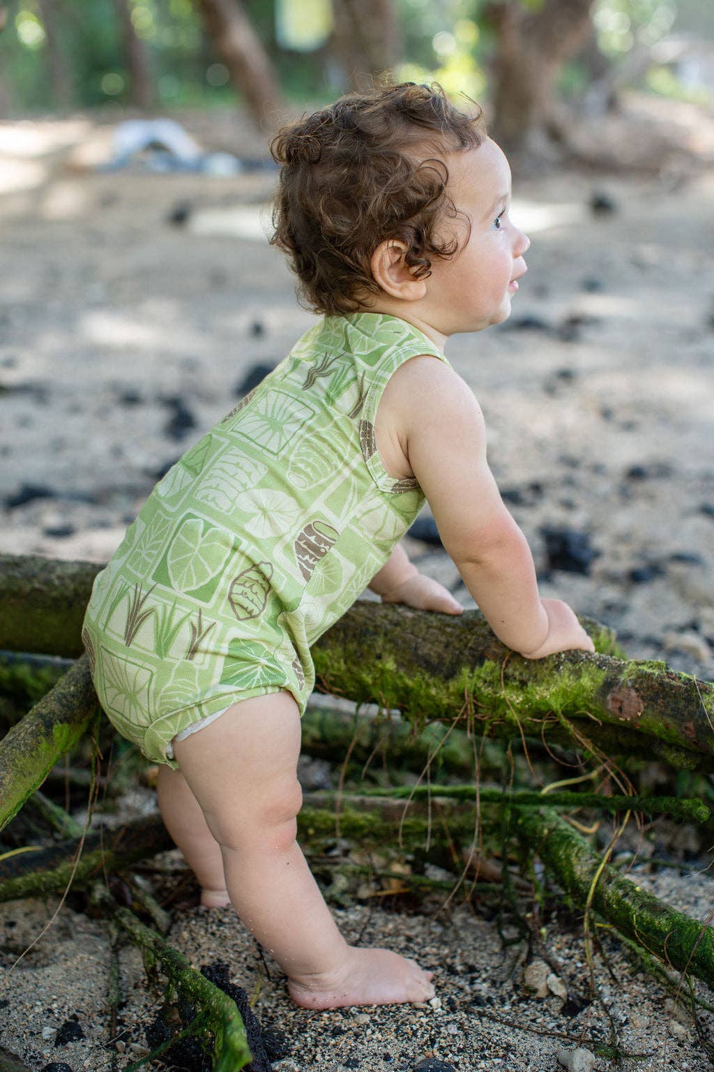 Kapa Kalo Bamboo Tank Romper: 18-24mo
