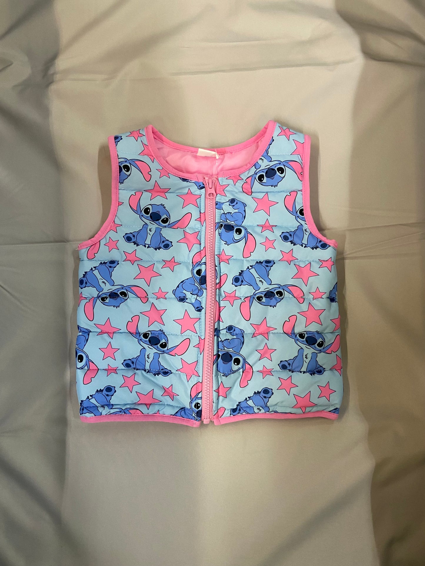 Stitch Pink Vest, 4t
