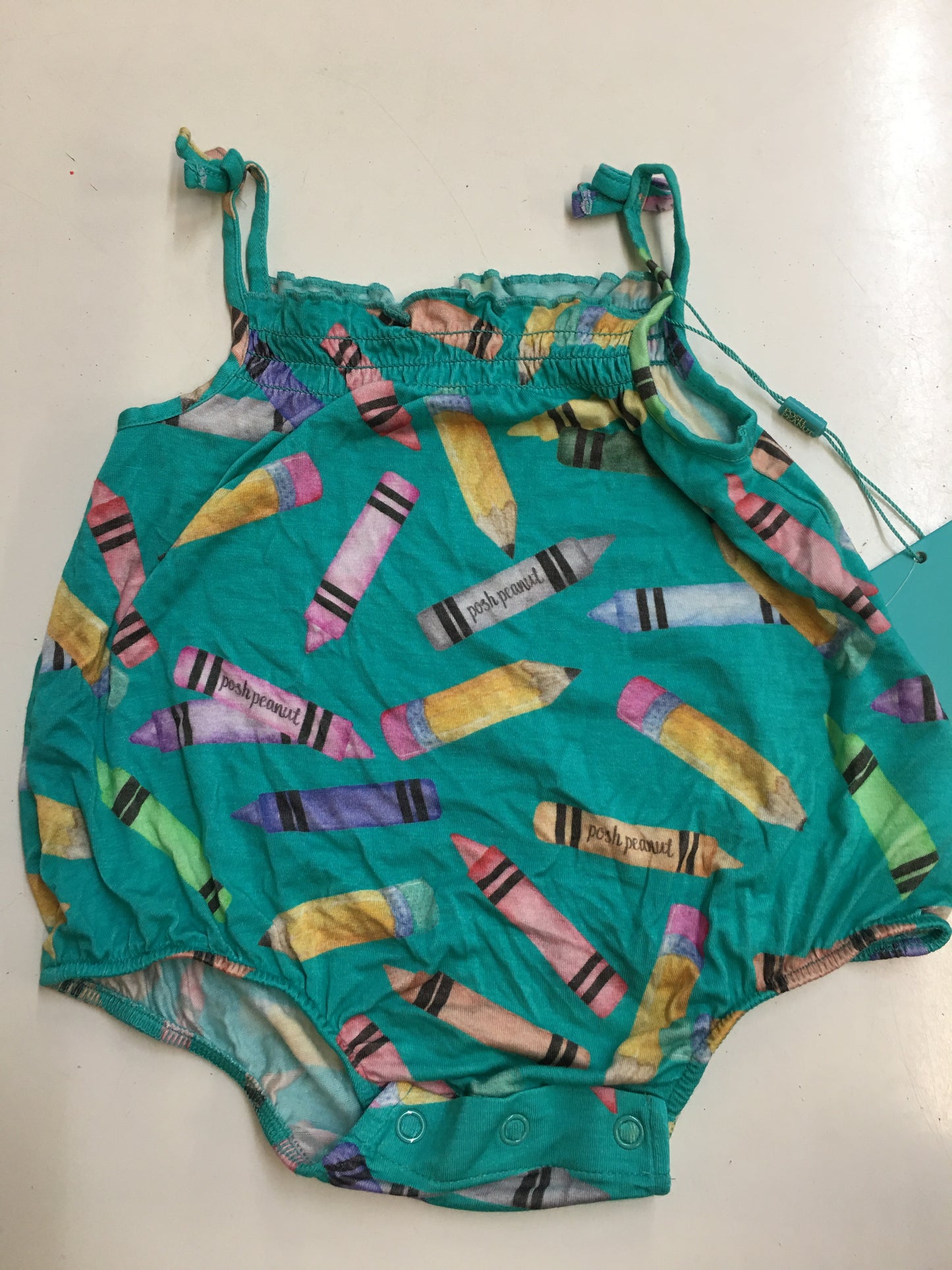 New Posh Peanut Crayons Body Suit, 0-3m