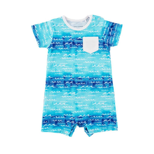 Nalu Shortie Bamboo Romper: 18-24M