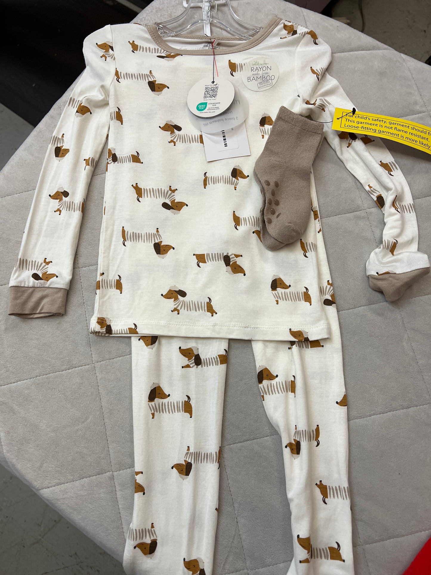 New Milkberry 2pc Pajama, Size 4T