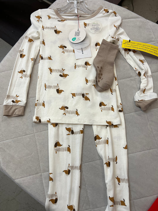 New Milkberry 2pc Pajama, Size 4T