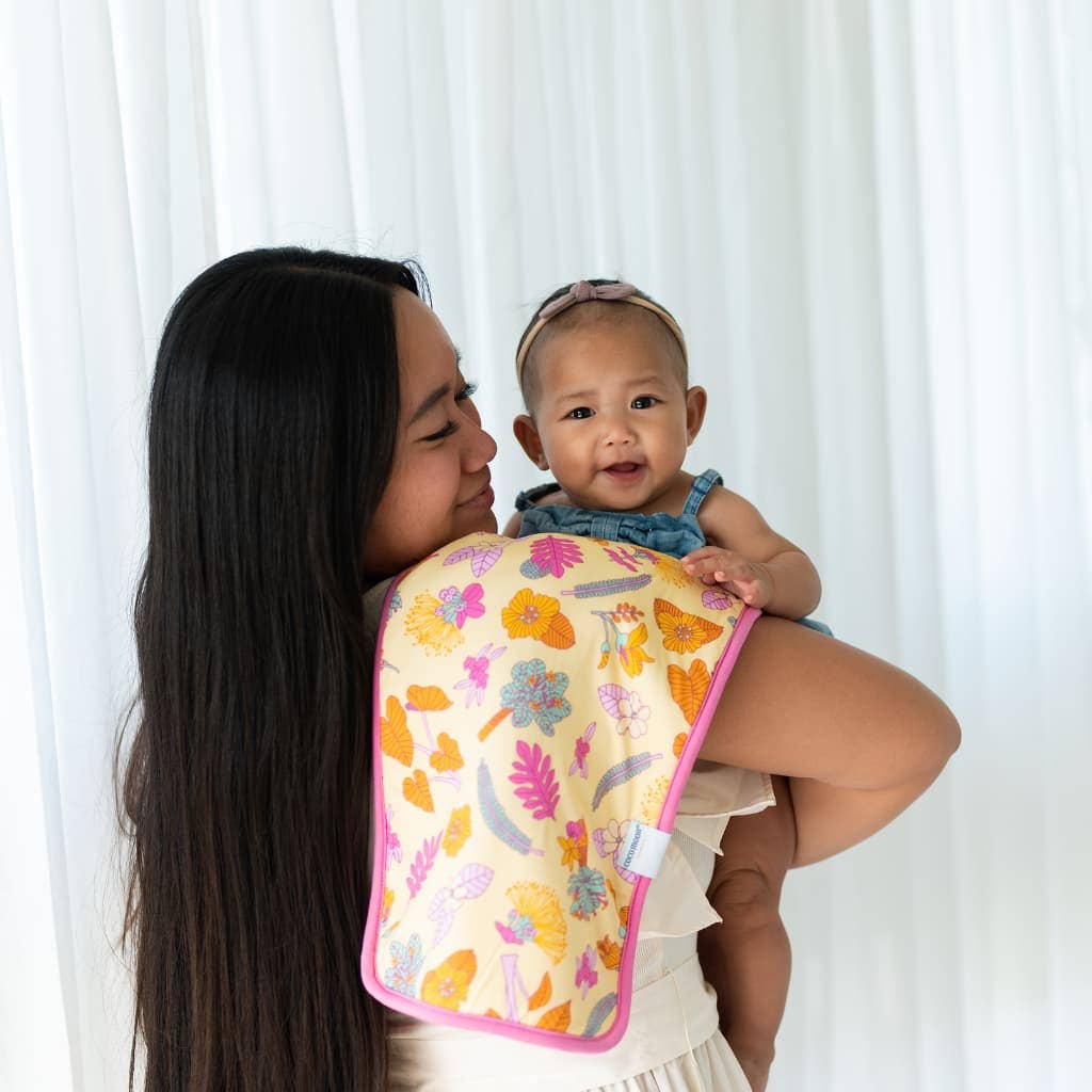 Roots & Blooms Burp Cloth