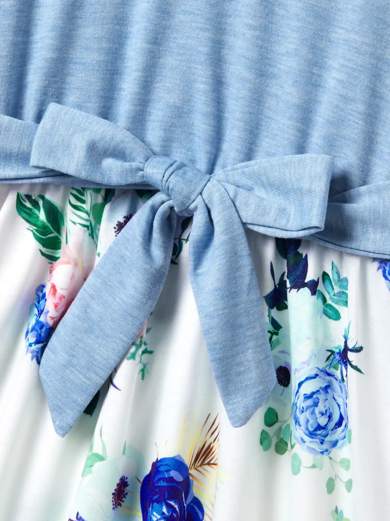 T-Shirt Dress: Blue 4-5 Years