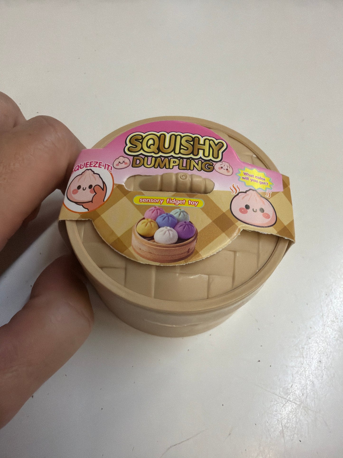 Mini Glitter Dumpling Bao Bun