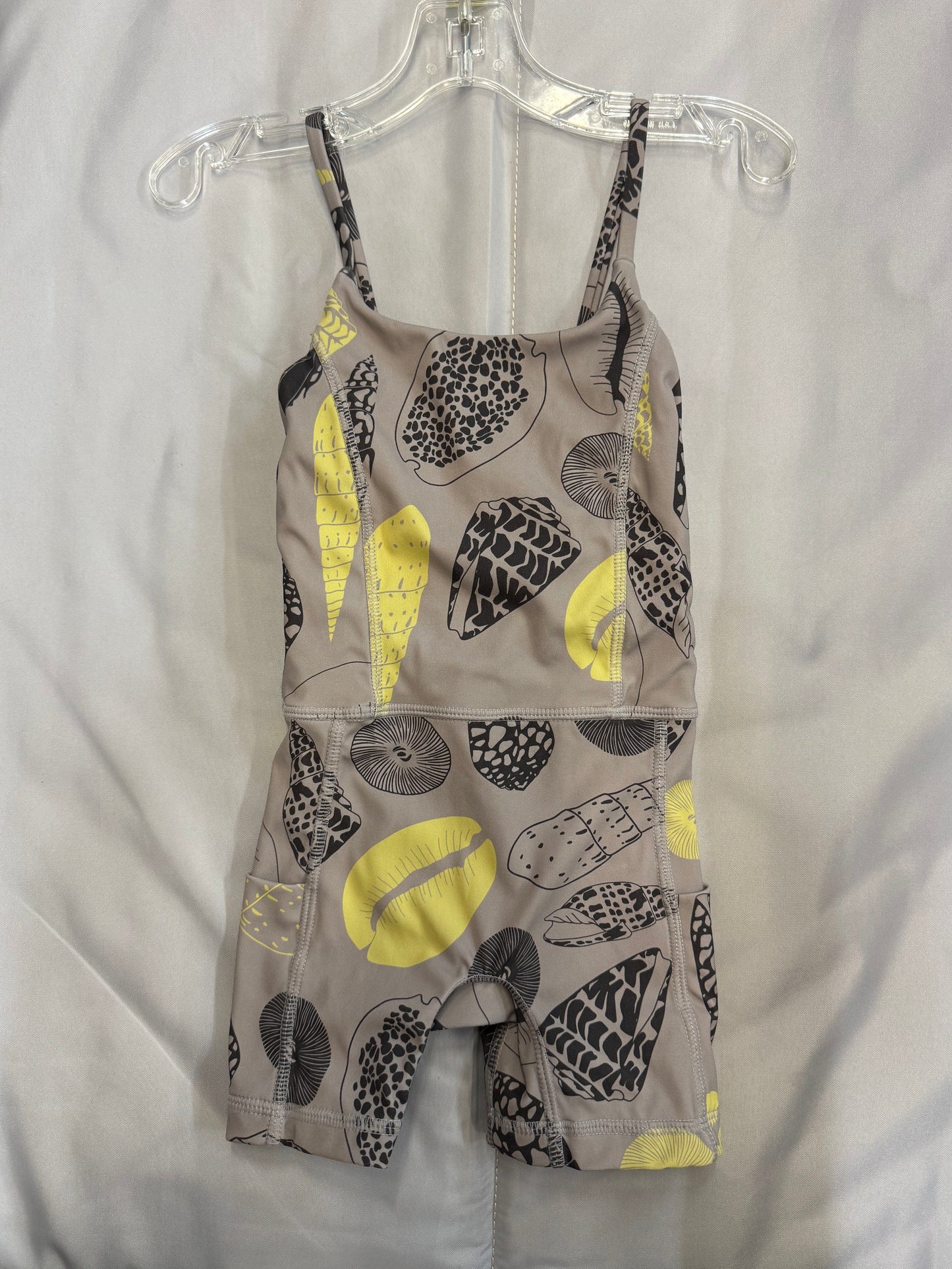 Seashell Active Romper, 4T