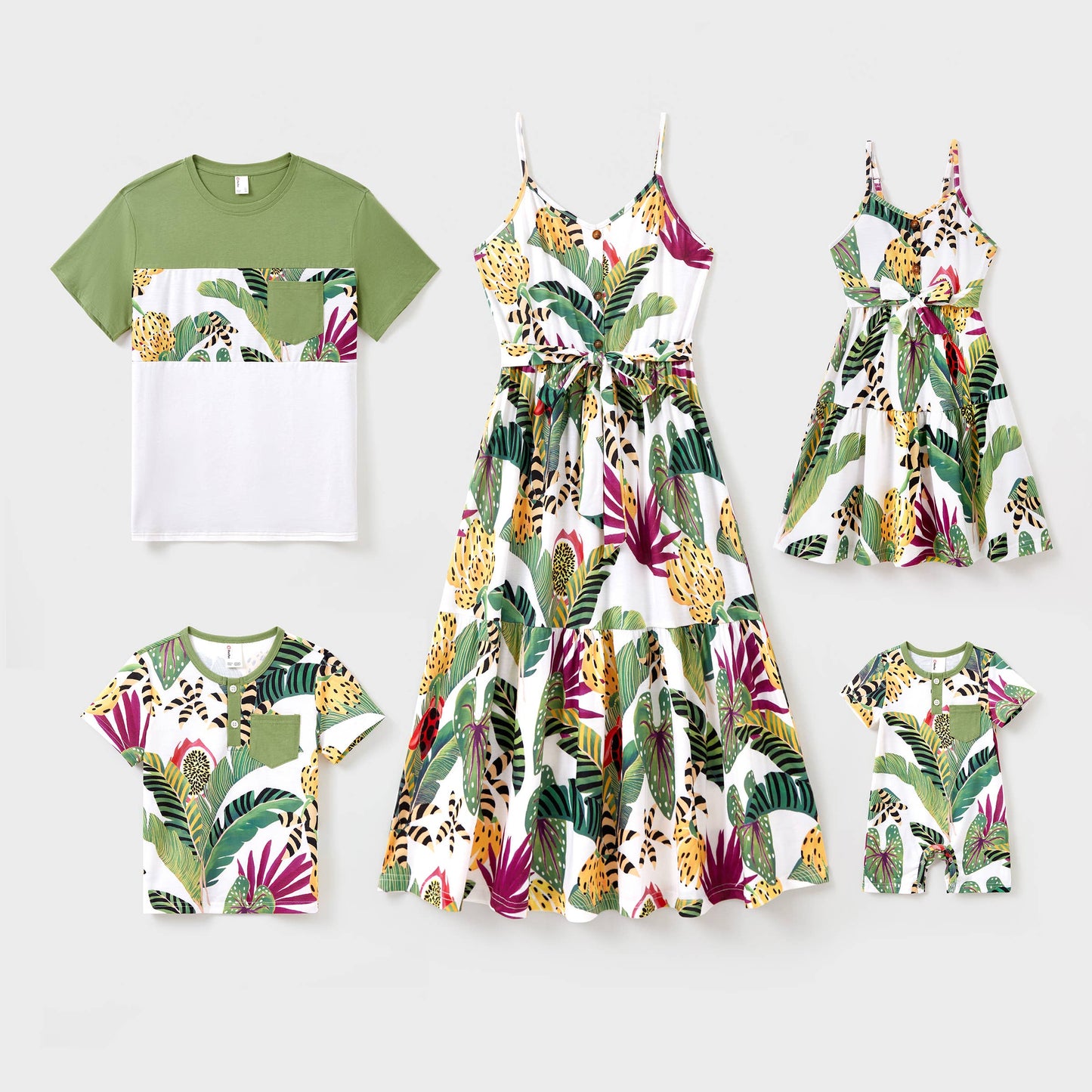 Tropical Camisole Dress: 4-5 Years
