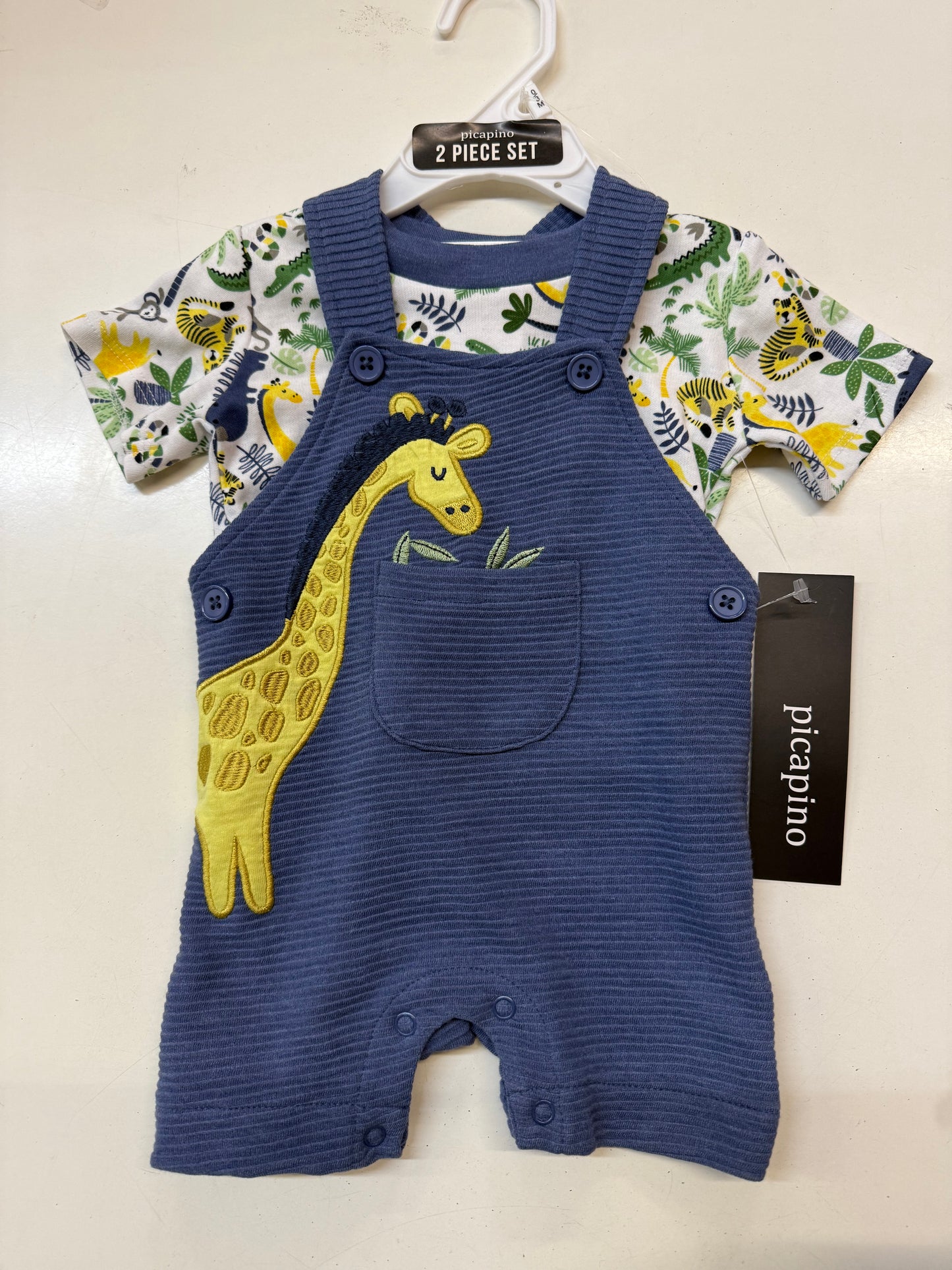 New Giraffe 2pc Set, 0-3m