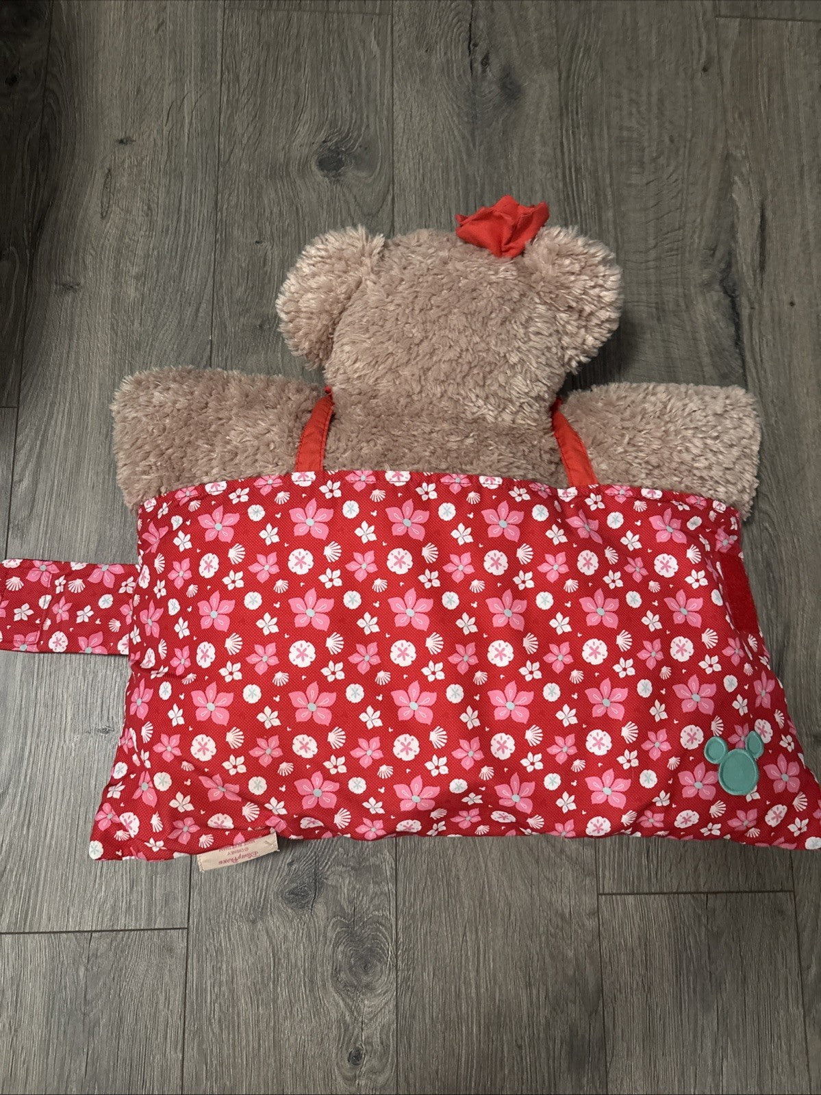 Hawaii Aulani Disney Parks Shellie May Bear 20" Pillow Buddy Plush