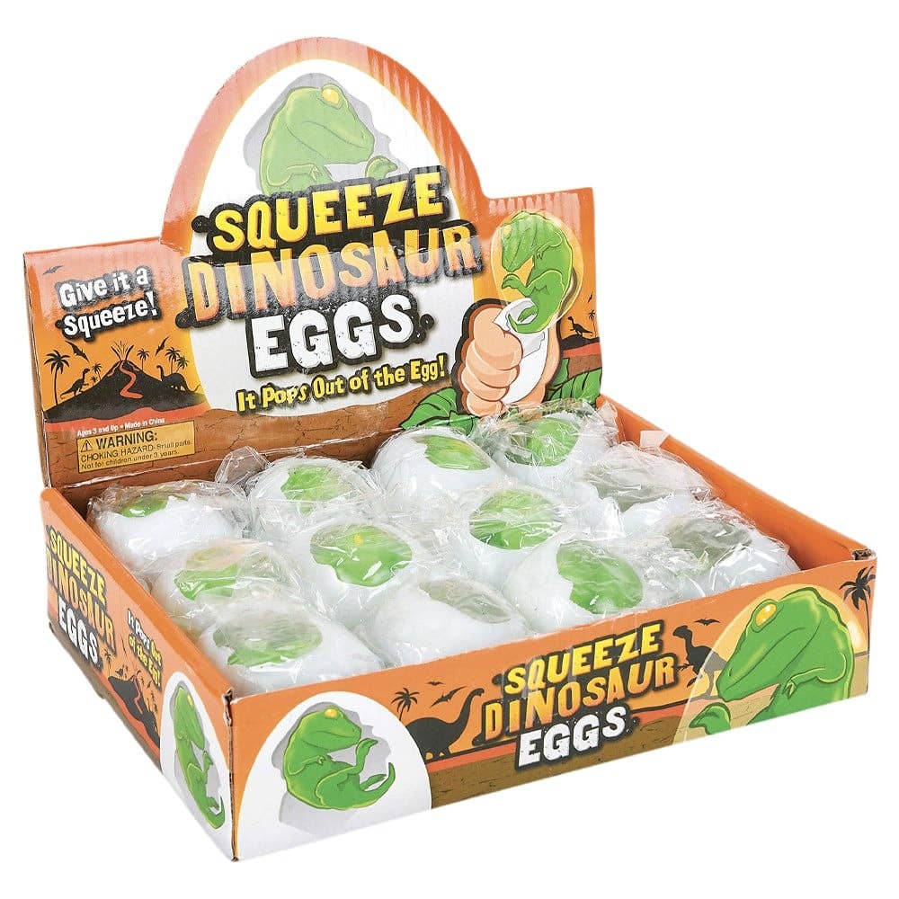 2.75" SQUEEZE DINOSAUR EGG