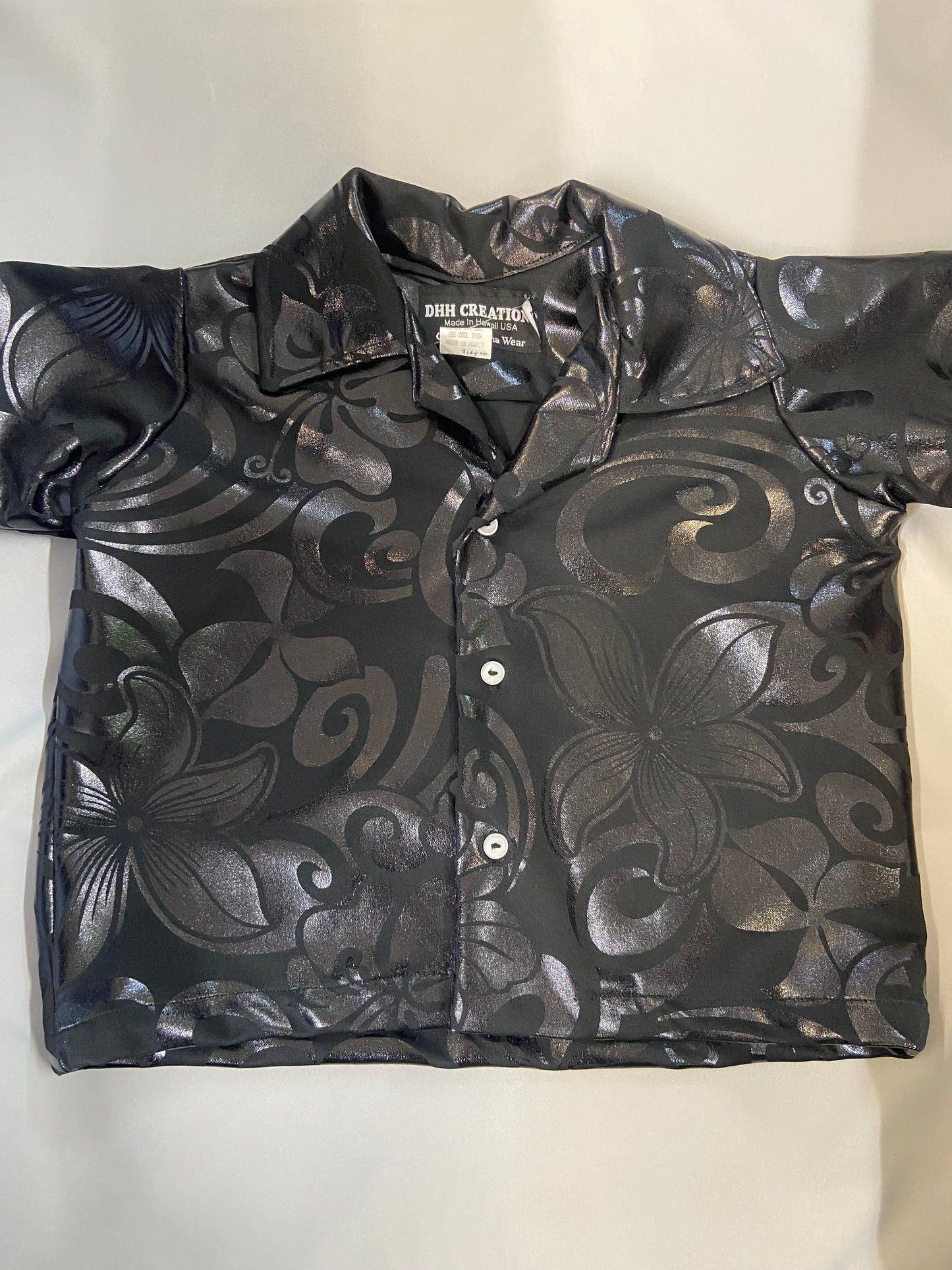 Black Collar Shirt, 3t