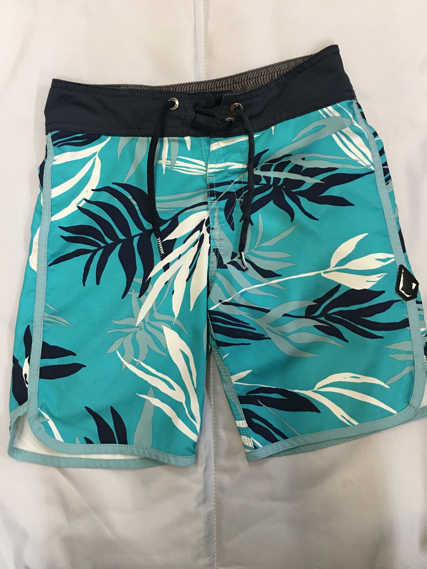 Volcom Blue Swim Shorts, 8