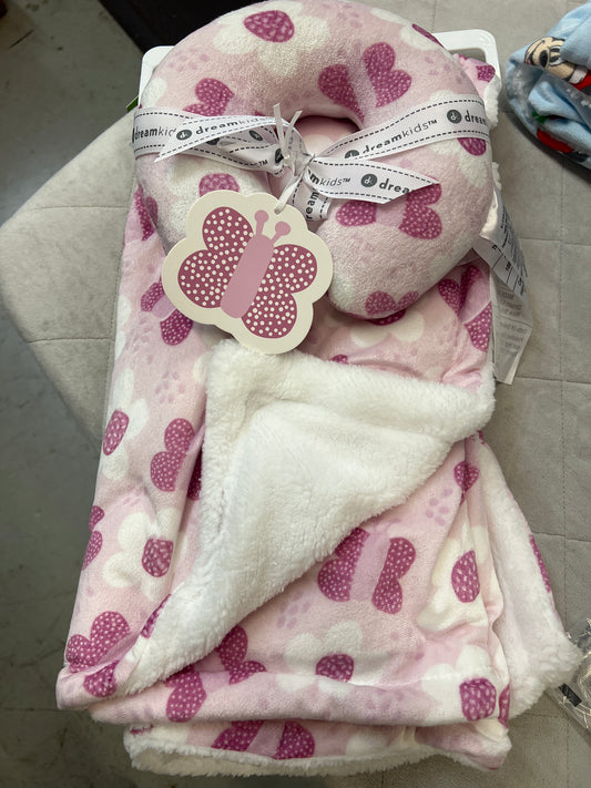 New Dream Kids Blanket & Head Support Set