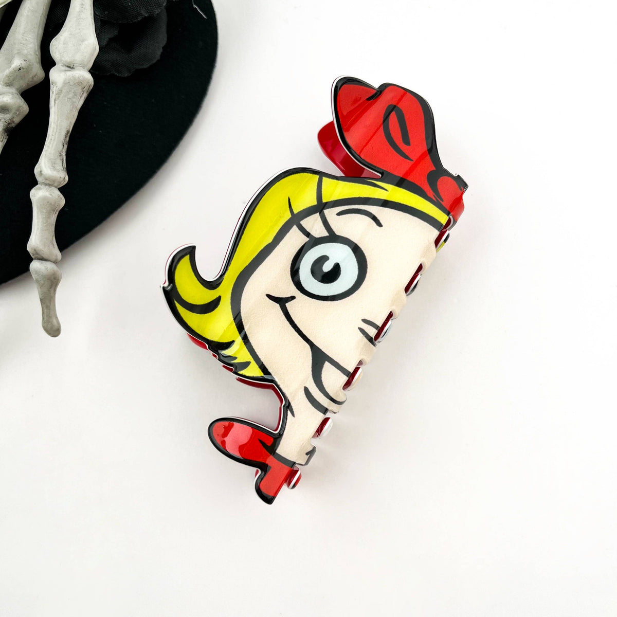 Cindy Lou Hair Claw Clip