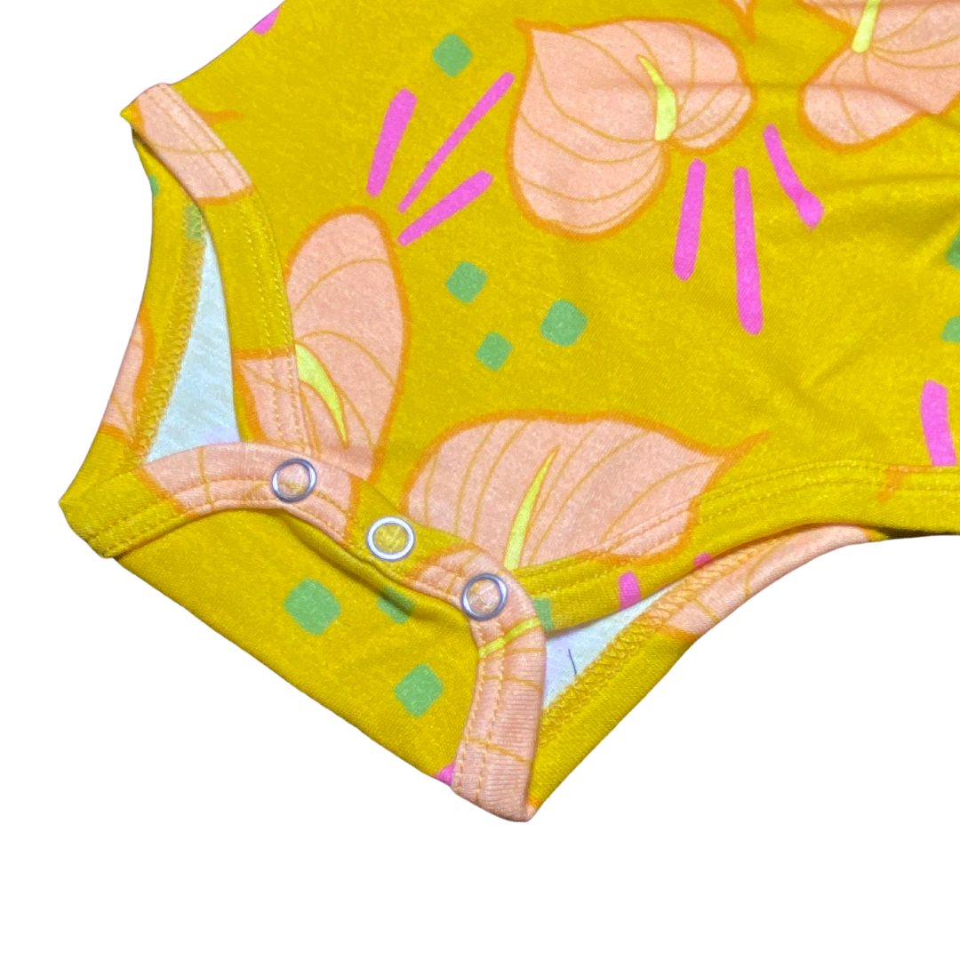 Classic Onesie - Anthurium Dreams: 6-12 M