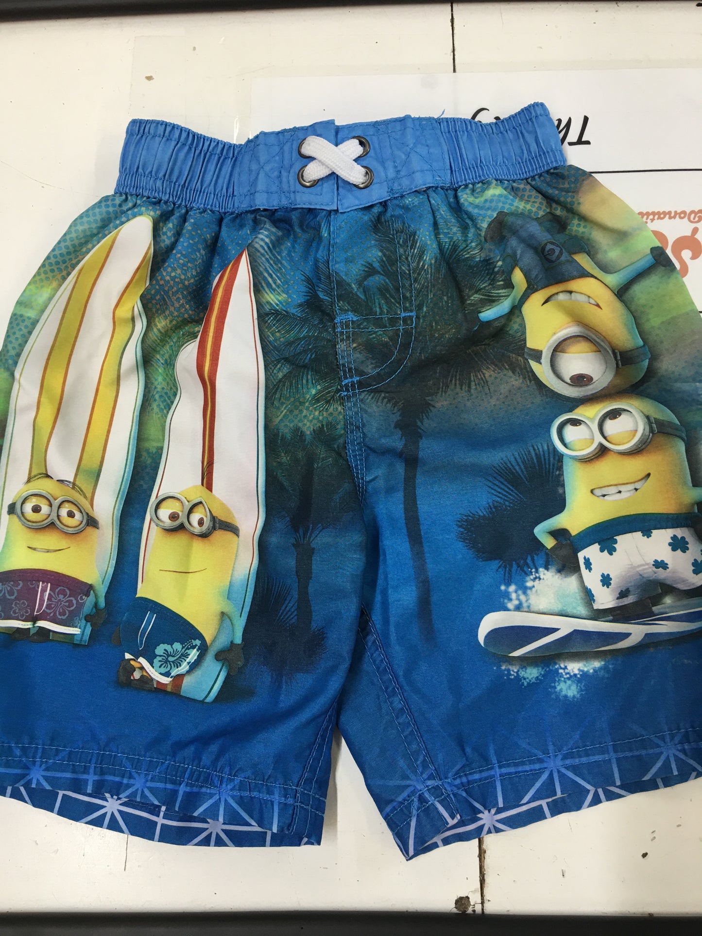 Despicable Me Board Shorts, 3-4y