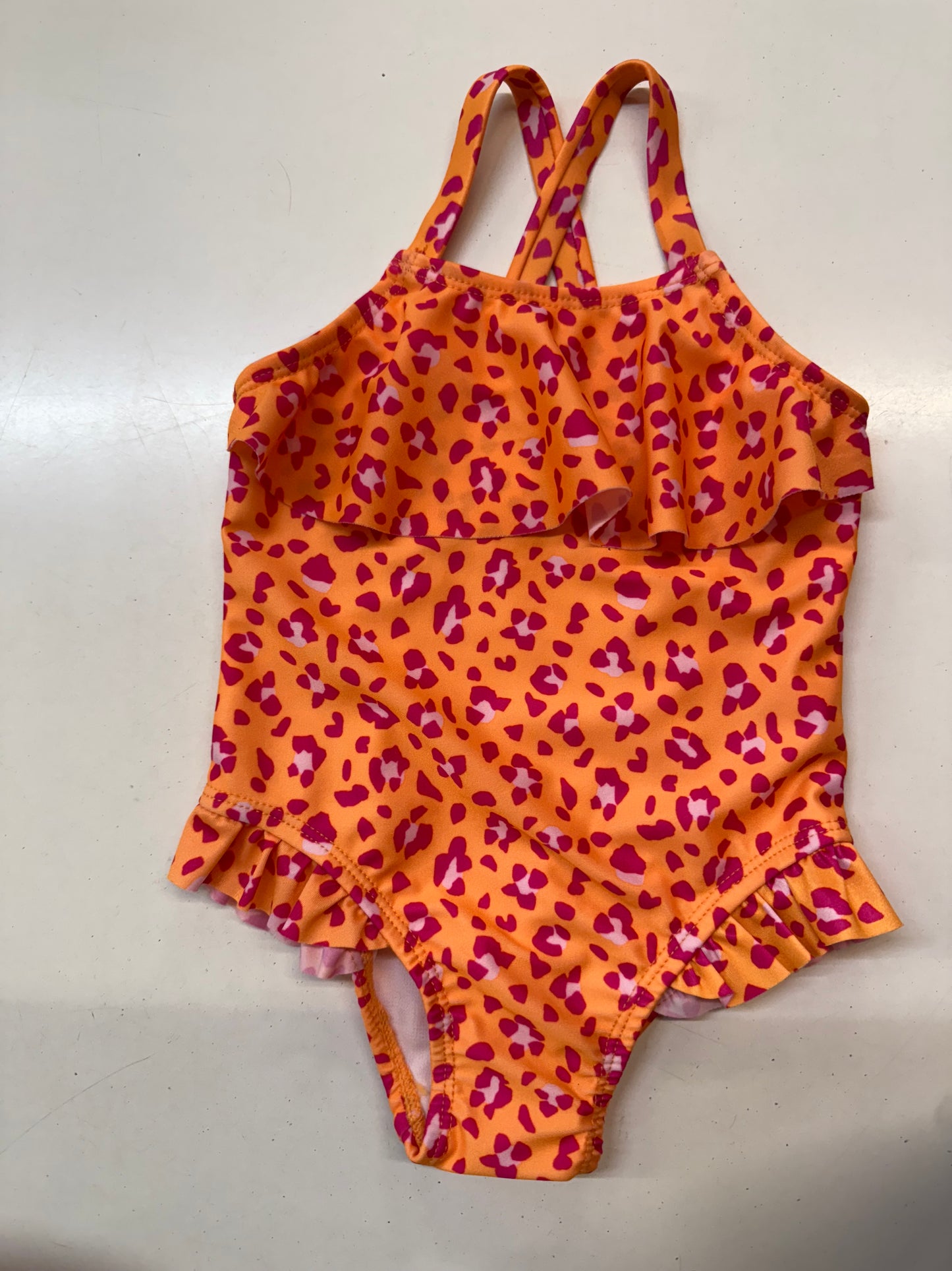 Orange Leopard Swimsuit, 18m