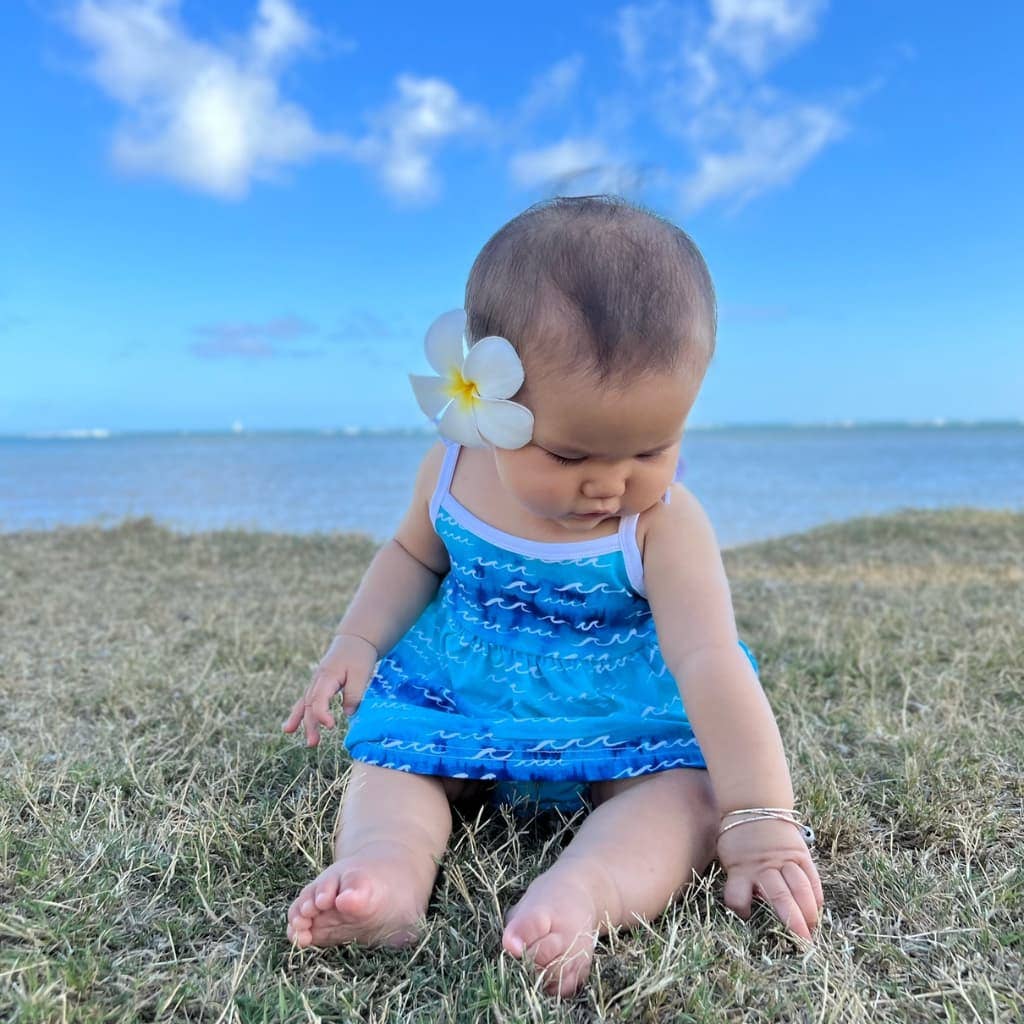 Nalu Kids Bamboo Dress: 12-18M