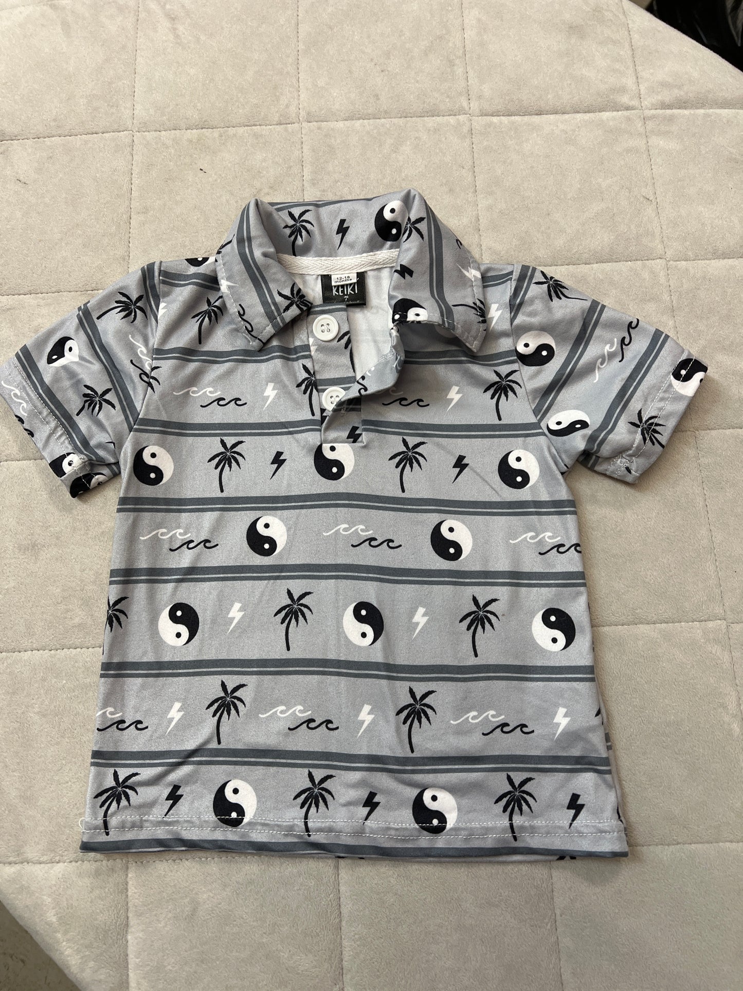 Modern Keiki Shirt, Size 12-18M