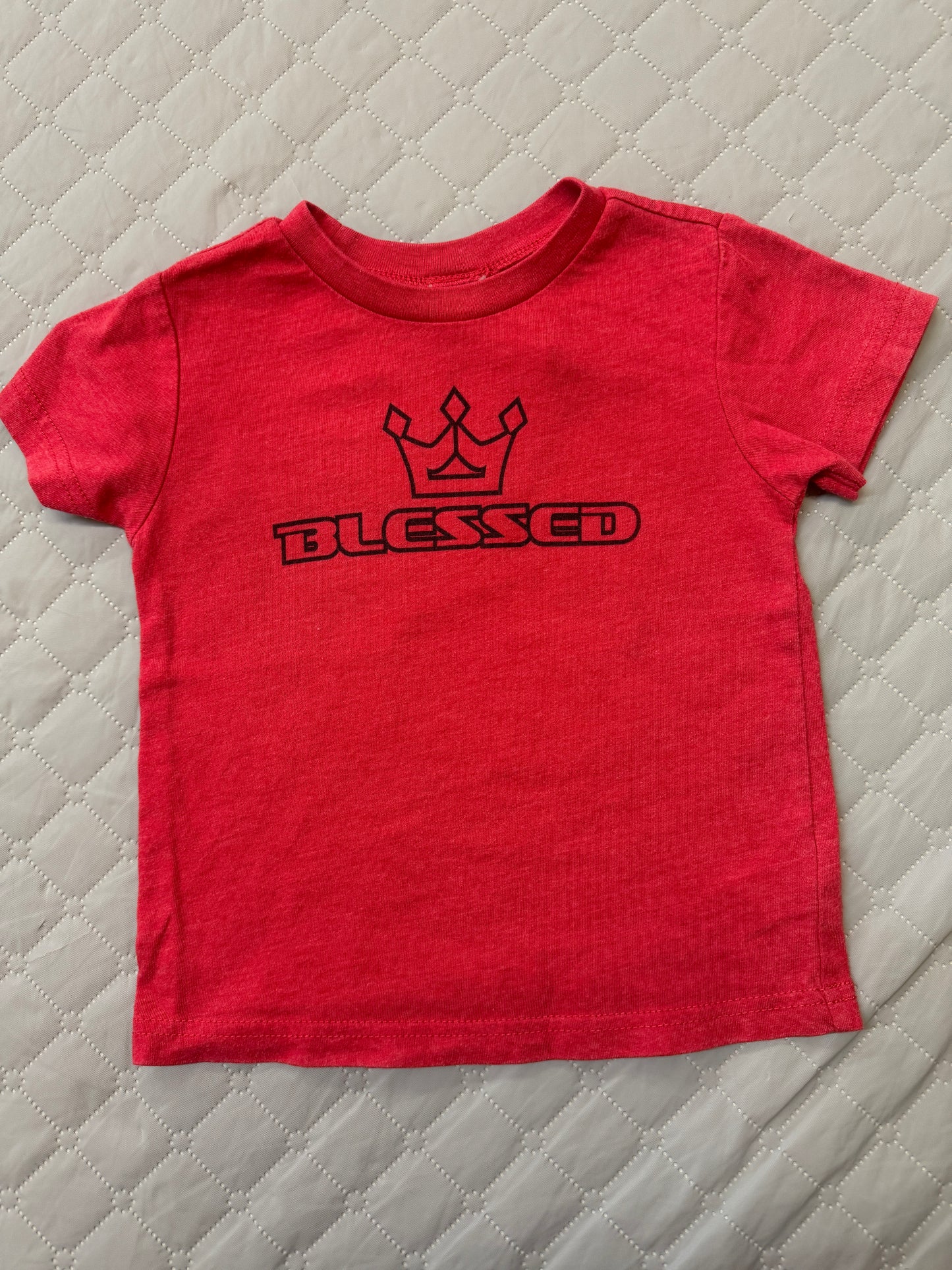Blessed Red Shirt, 2t