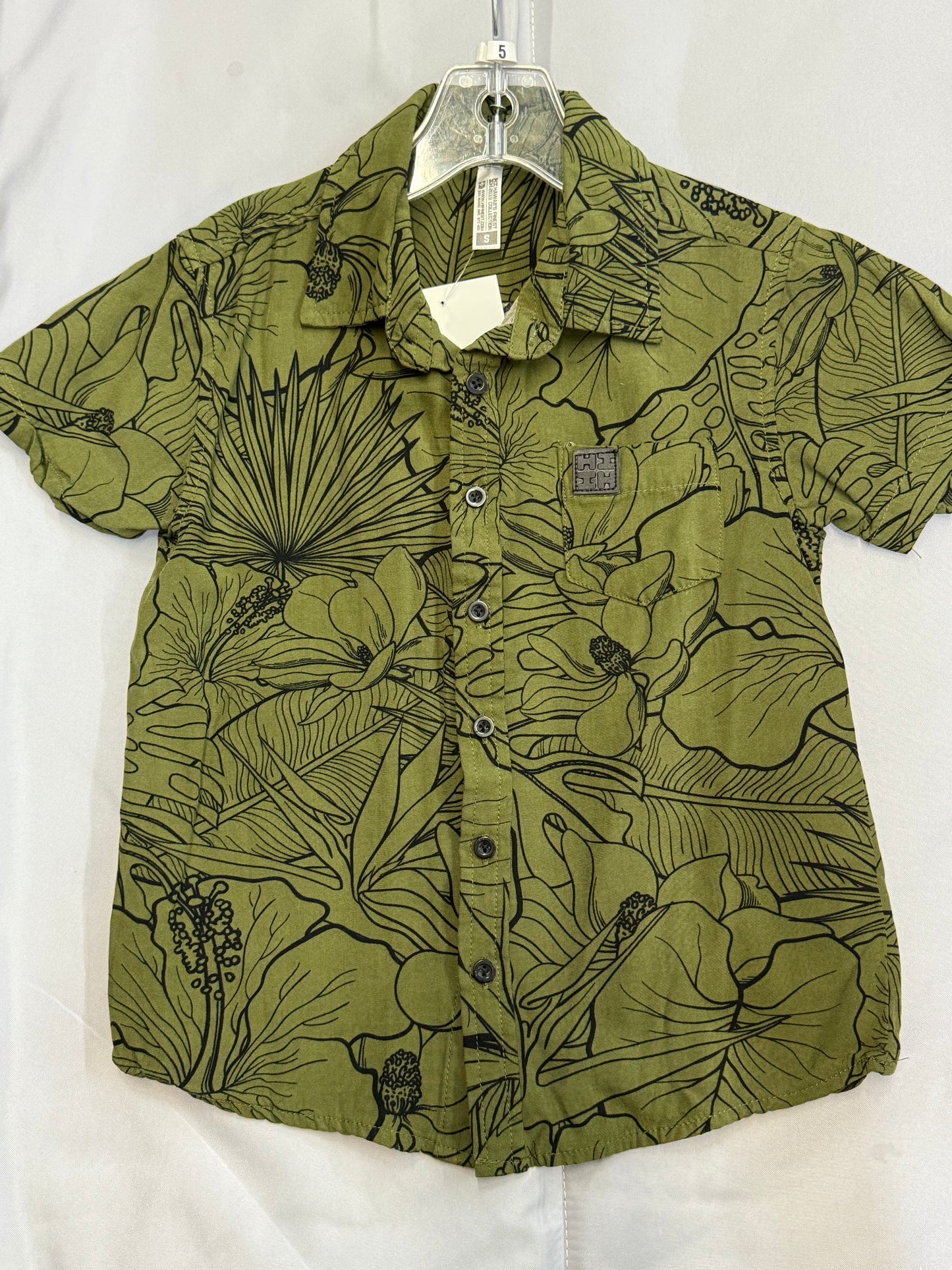 Hawaii’s Finest Floral Button Up, 5T