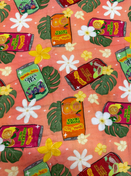 Little Manini Aloha Juice Swaddle