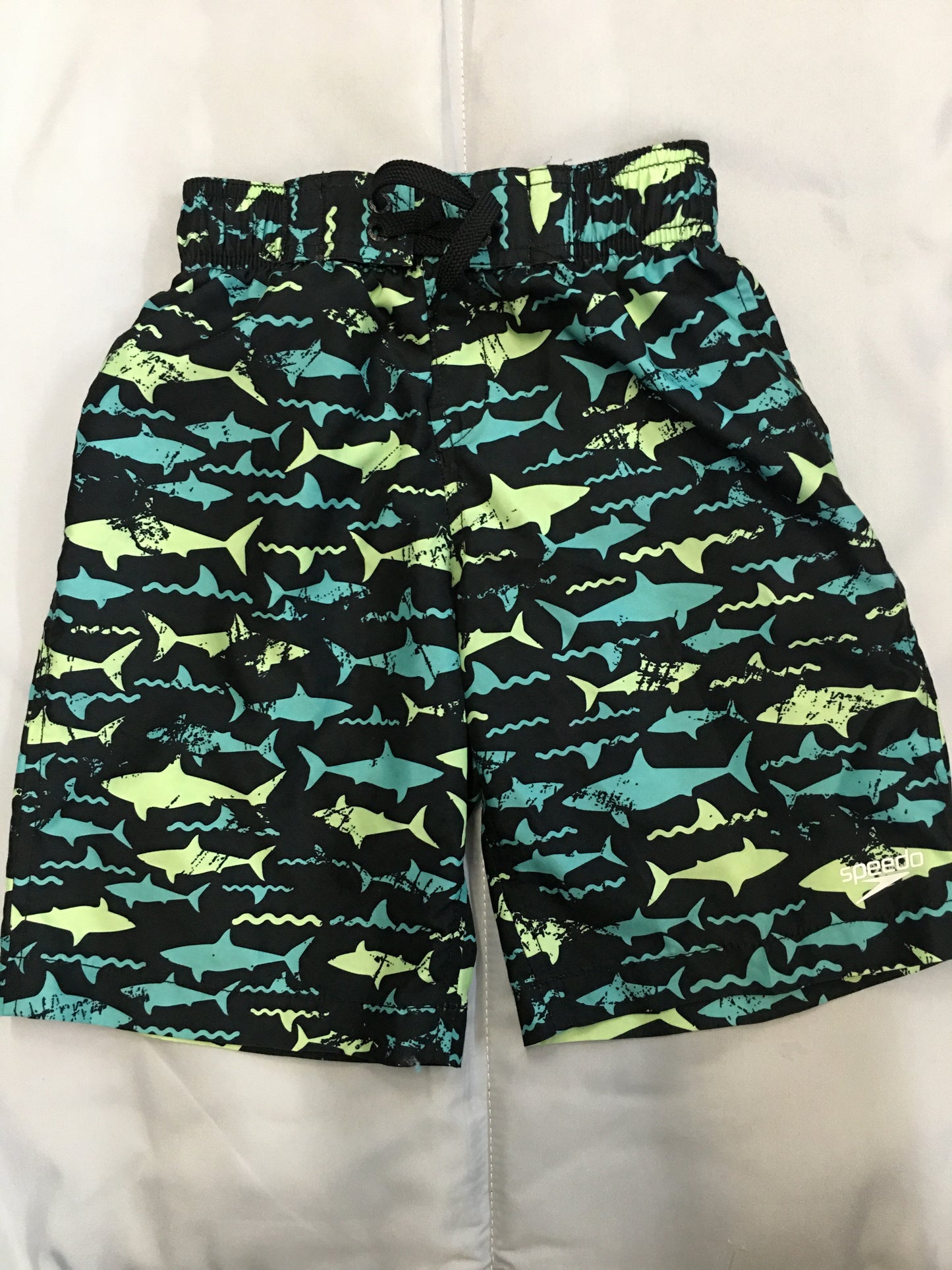 Shark Swim Shorts, 3t