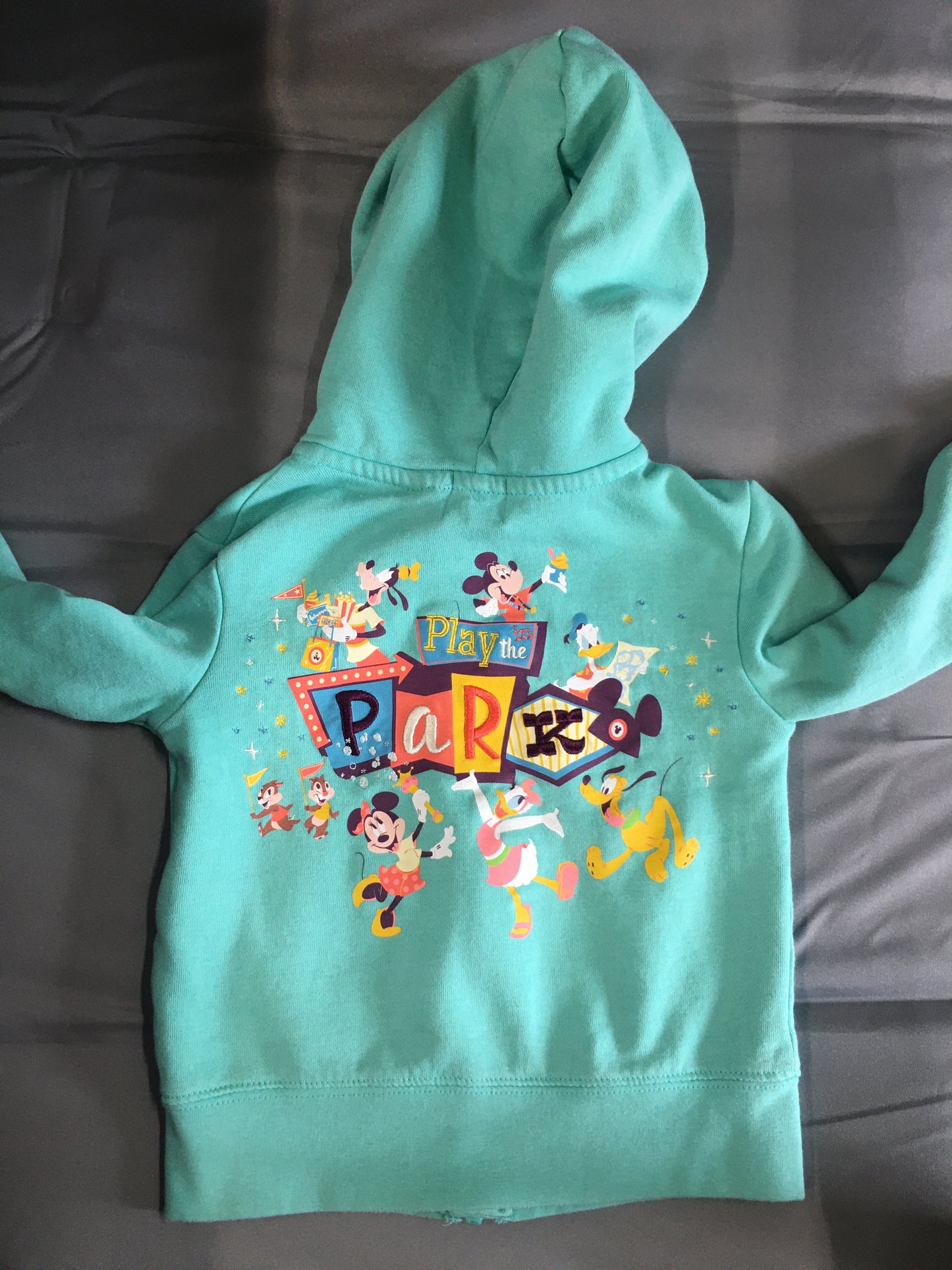 Teal Disneyland Resorts Jacket, 3T