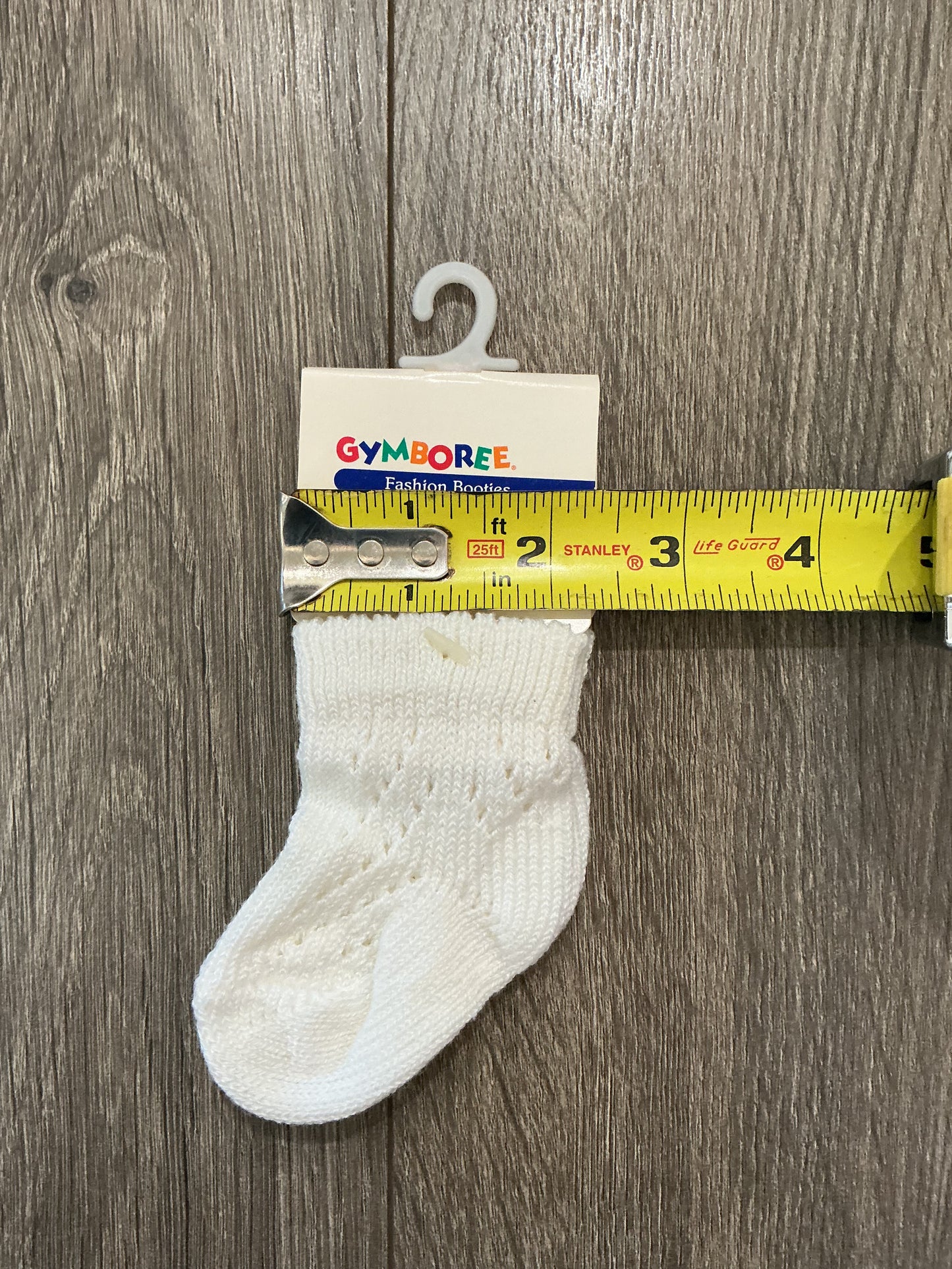 Gymboree GymBooties Baby Fashion Booties NB INF 6-12 mos White lace 90s 00s