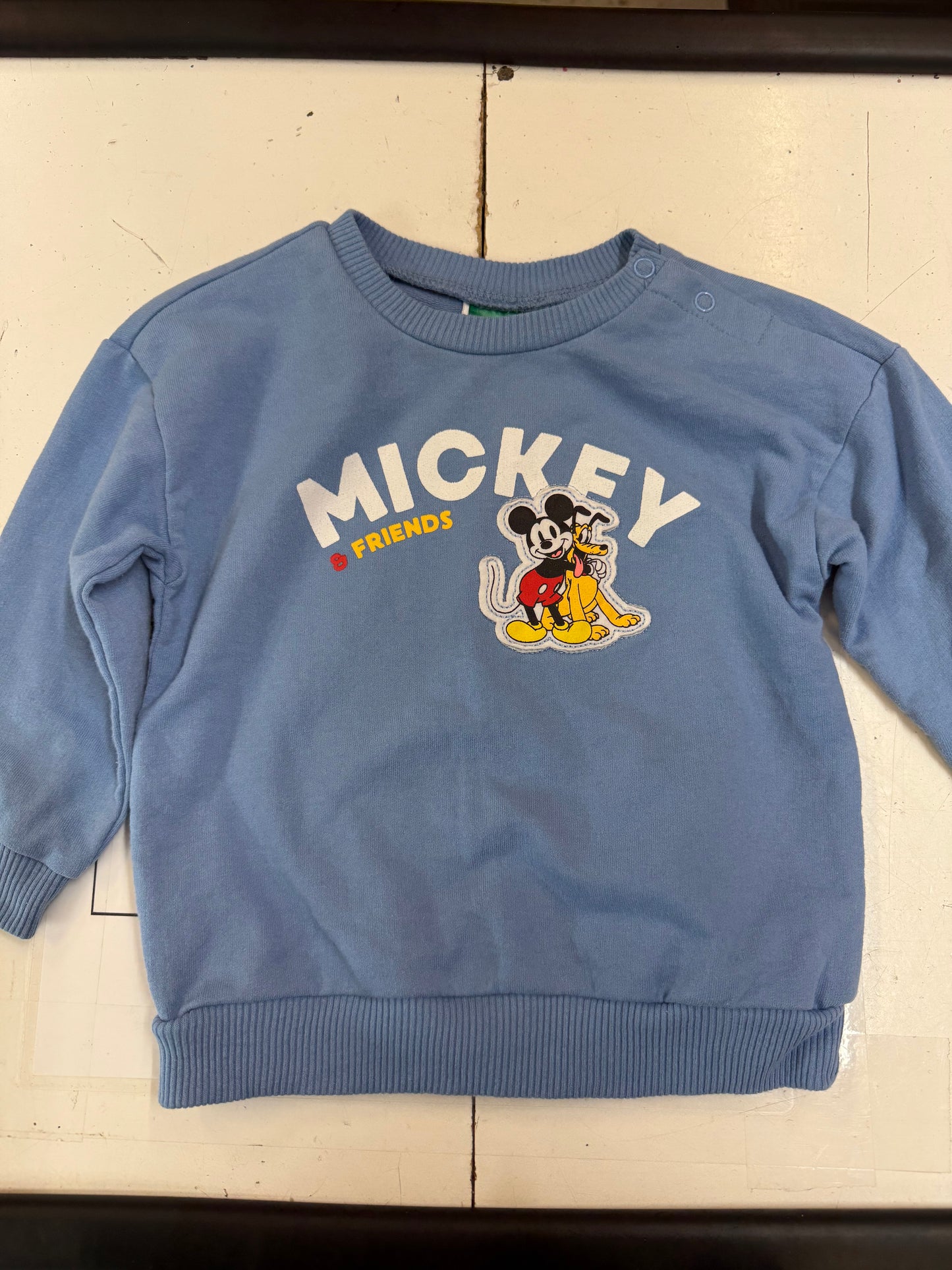 Blue Mickey Mouse Sweater, 18m