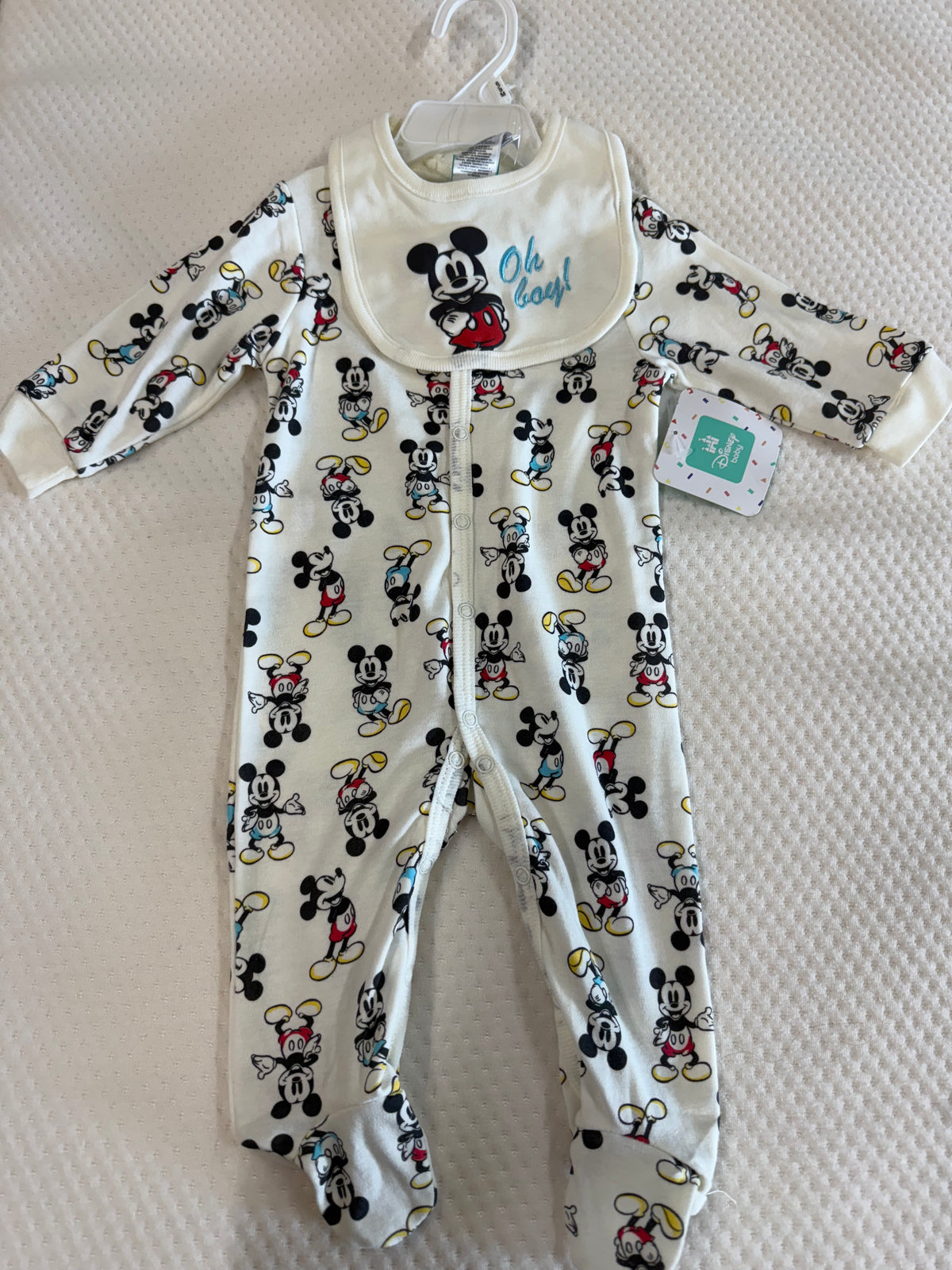 New Mickey Mouse Coverall, 6-9m
