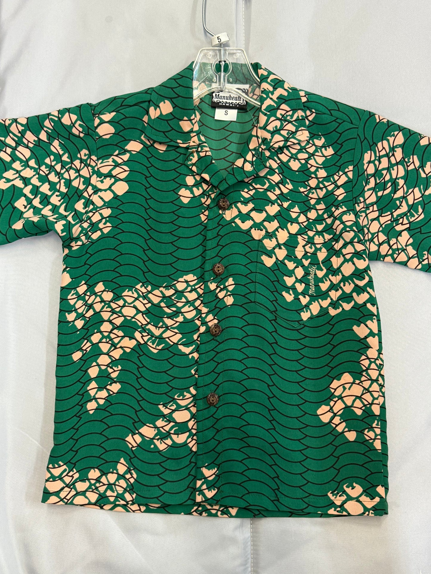 Manuheali’i Button Up, 4T