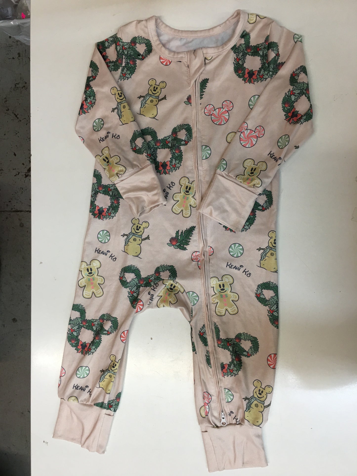 Keahi Ko Christmas Romper, 2T