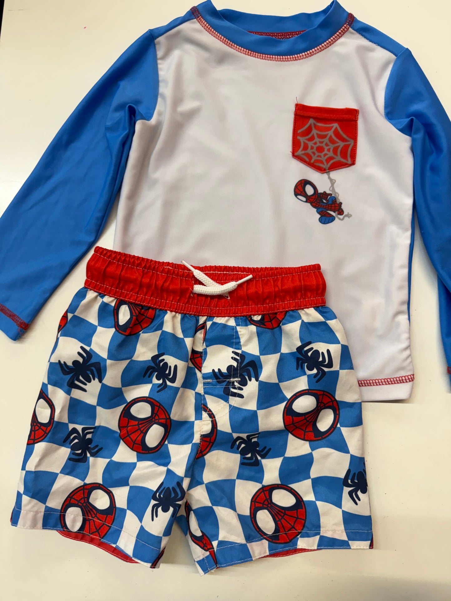 Spider Man Swim 2pc, 2T