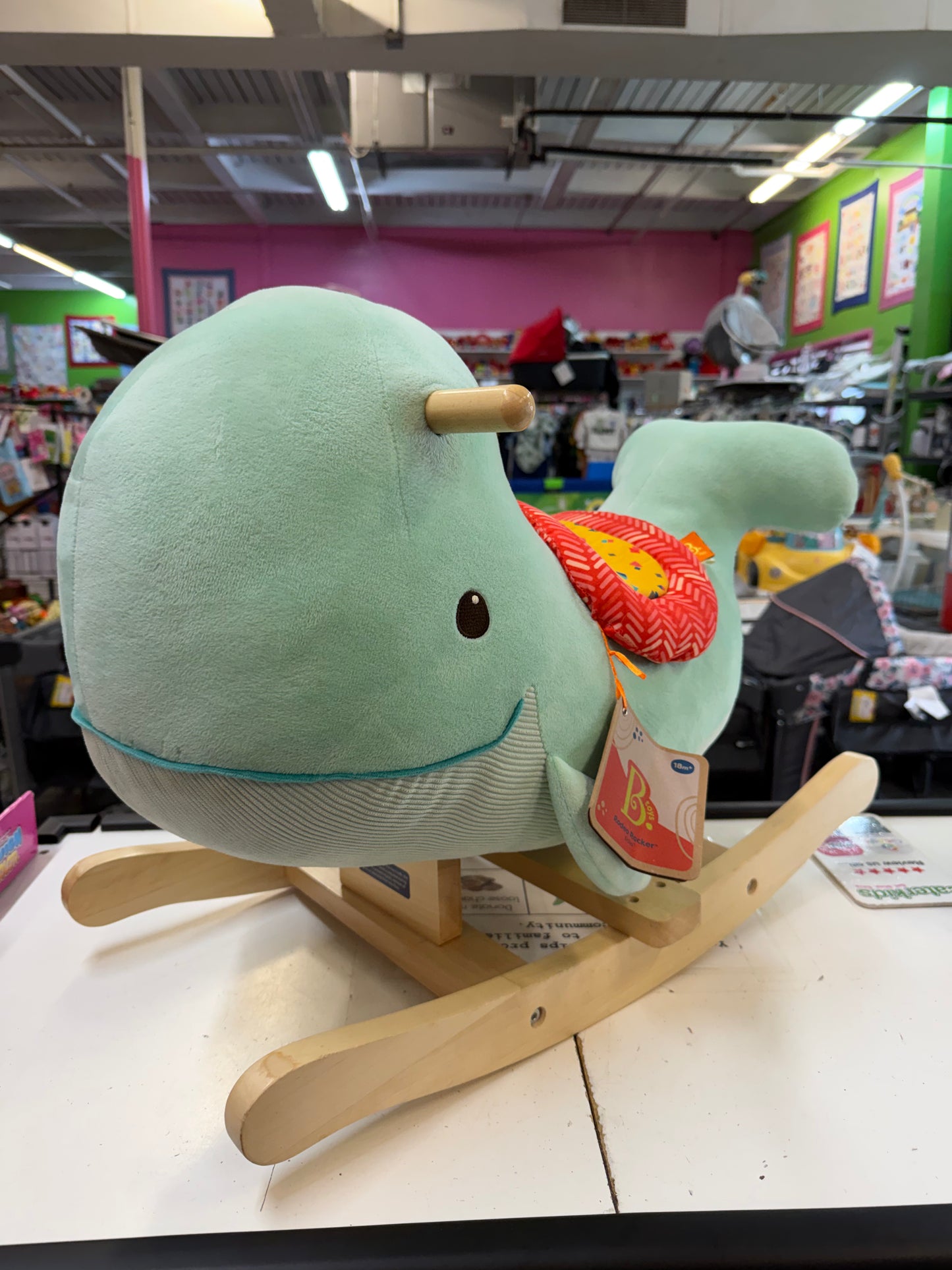New Battat Whale Rocker