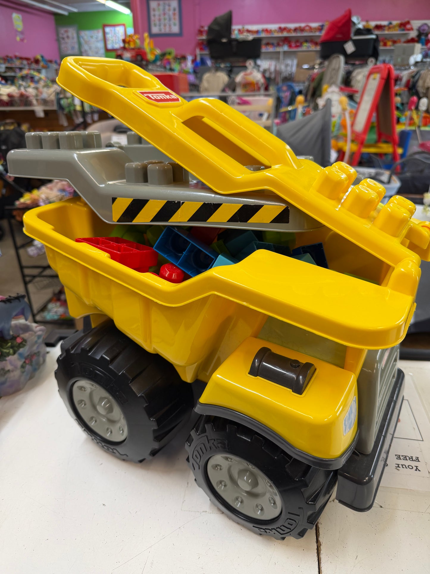Mega Blok Tonka Dump Truck