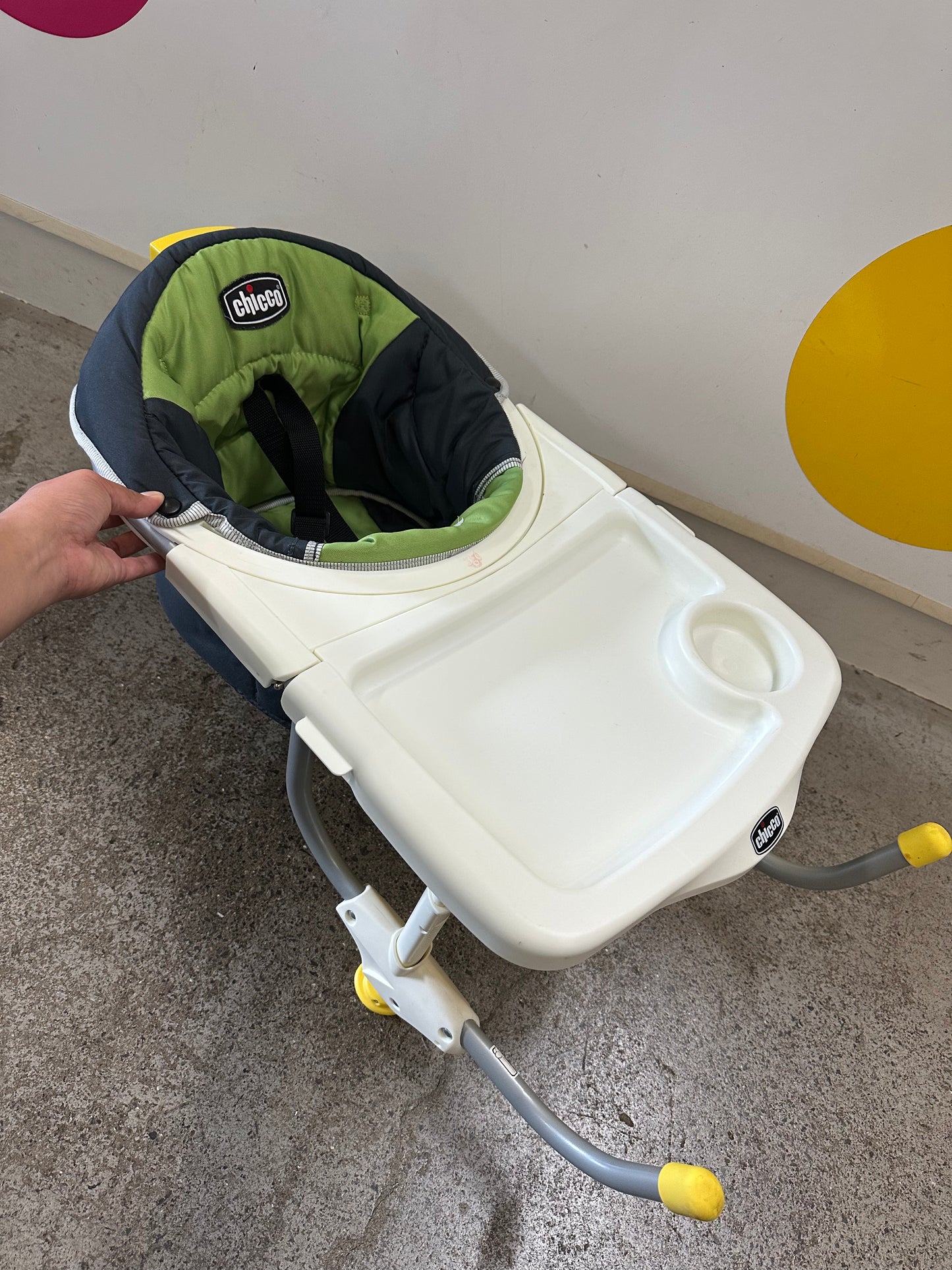 Chicco 360 Hook on Seat, Green
