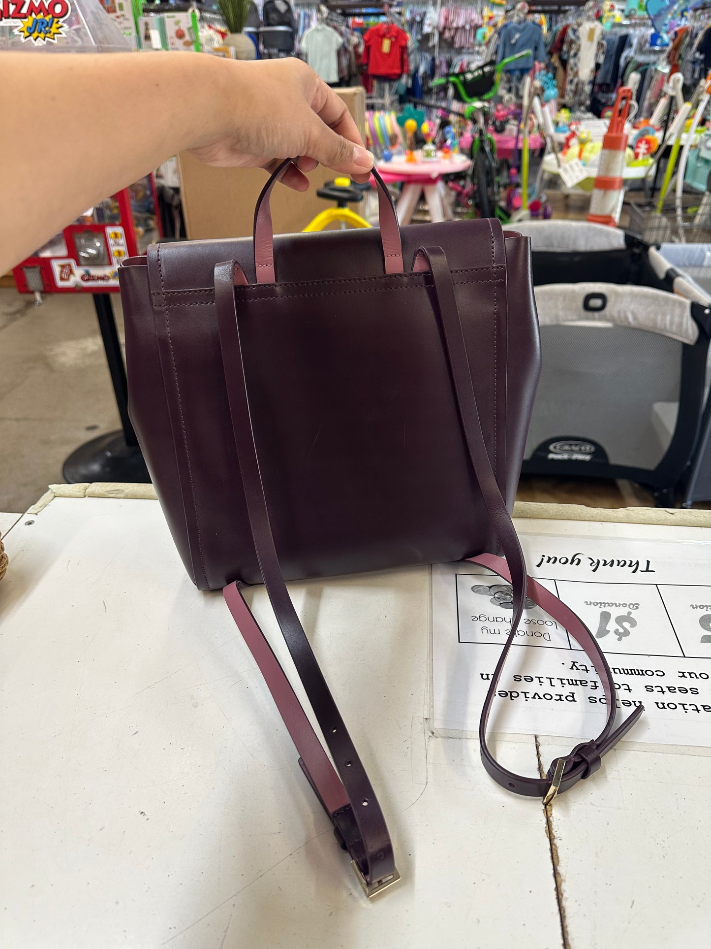 Kate Spade Backpack, Plum