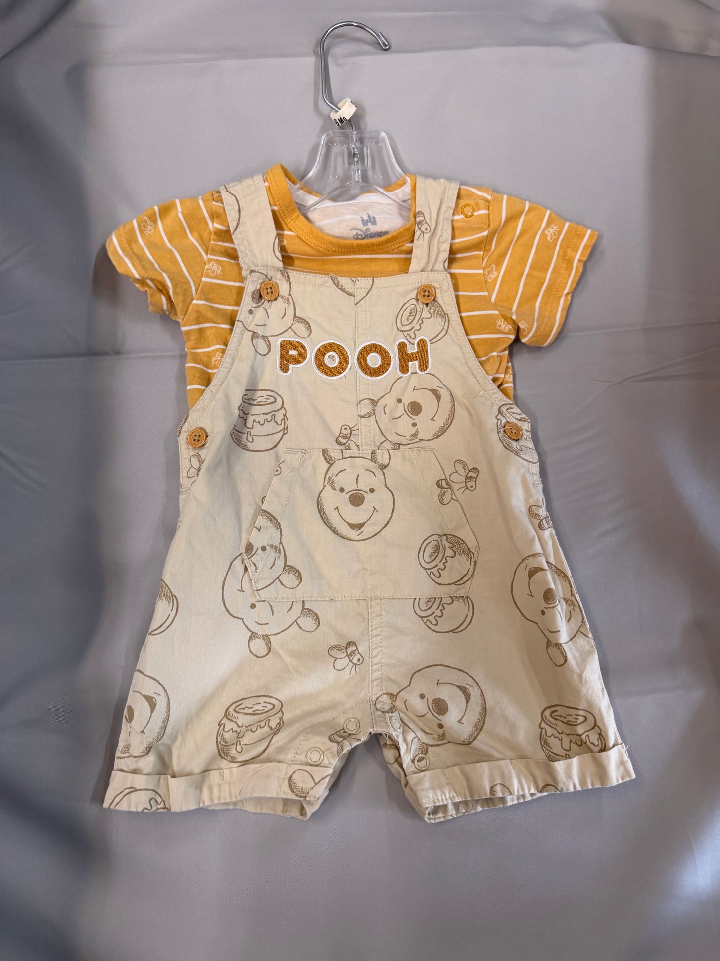 Disney Baby Pooh 2 Piece set, 3-6M