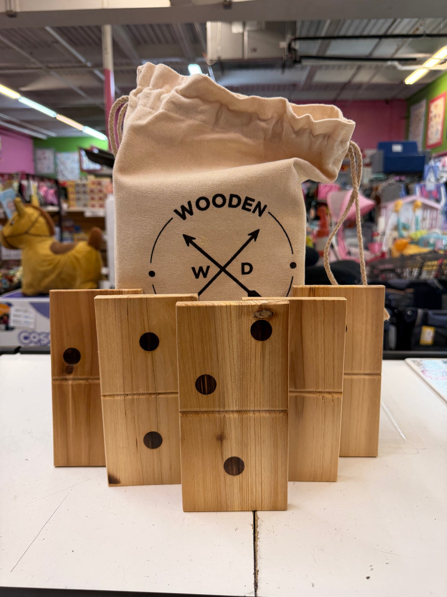 Jumbo Wooden Dominoes