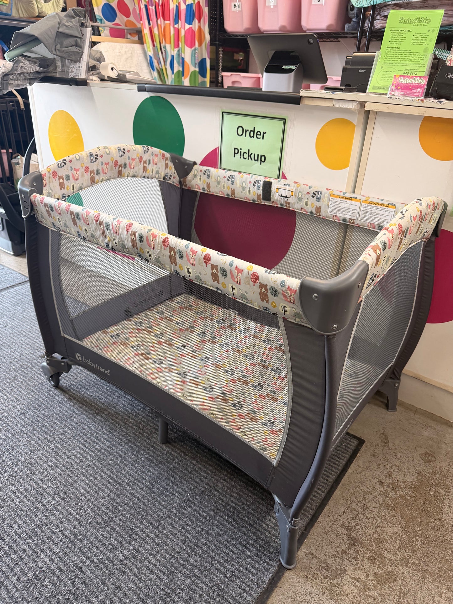 Baby Trend Playard, Forest Animals
