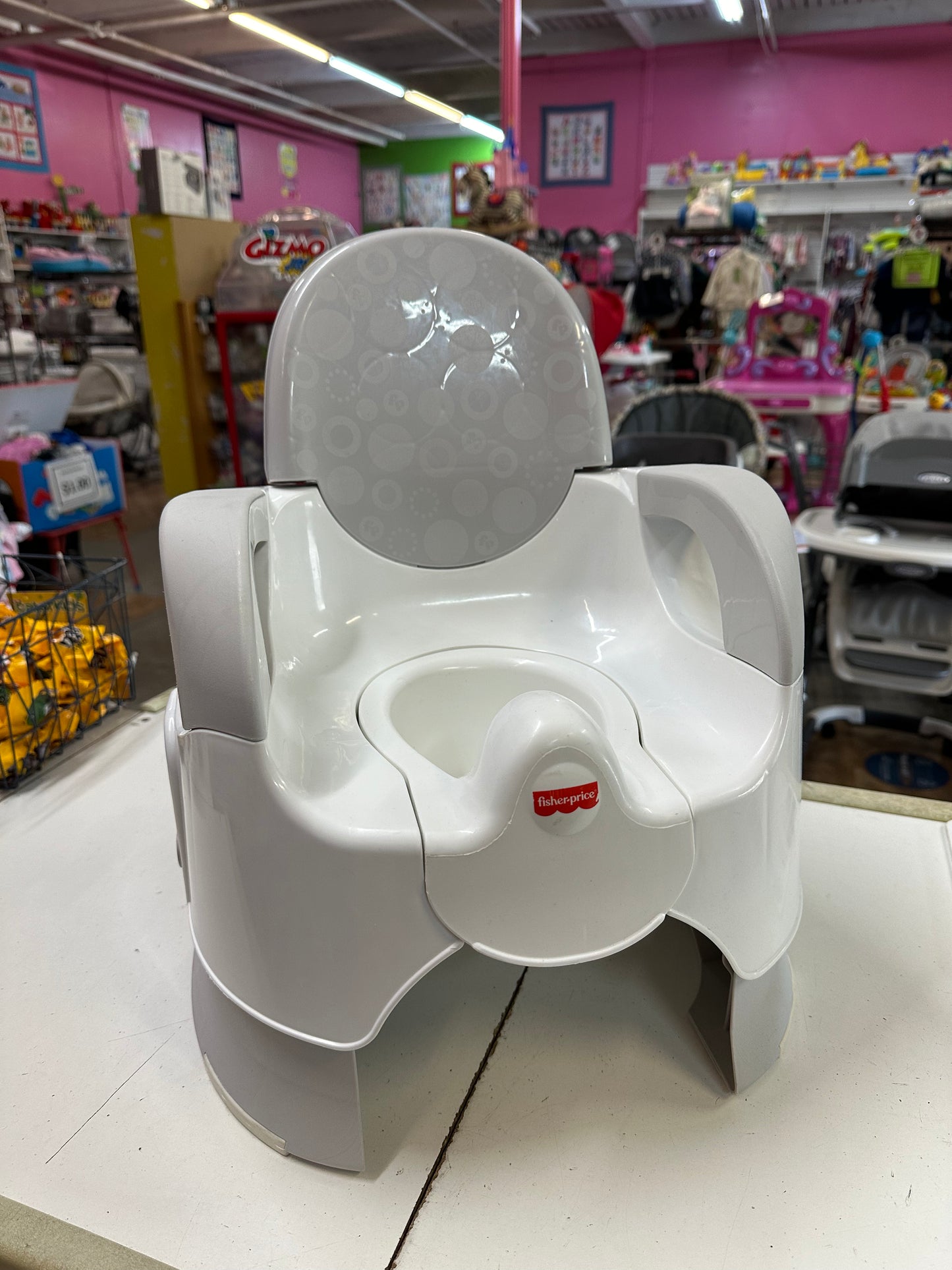 Fisher Price Potty Seat, Grey
