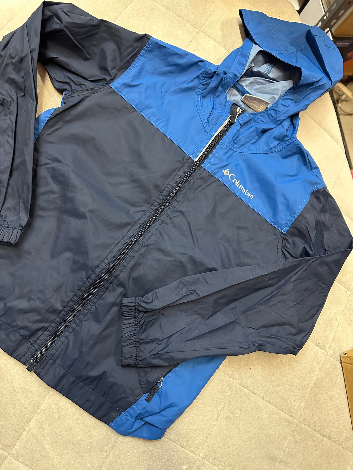 Columbia Windbreaker Jacket, Size 8
