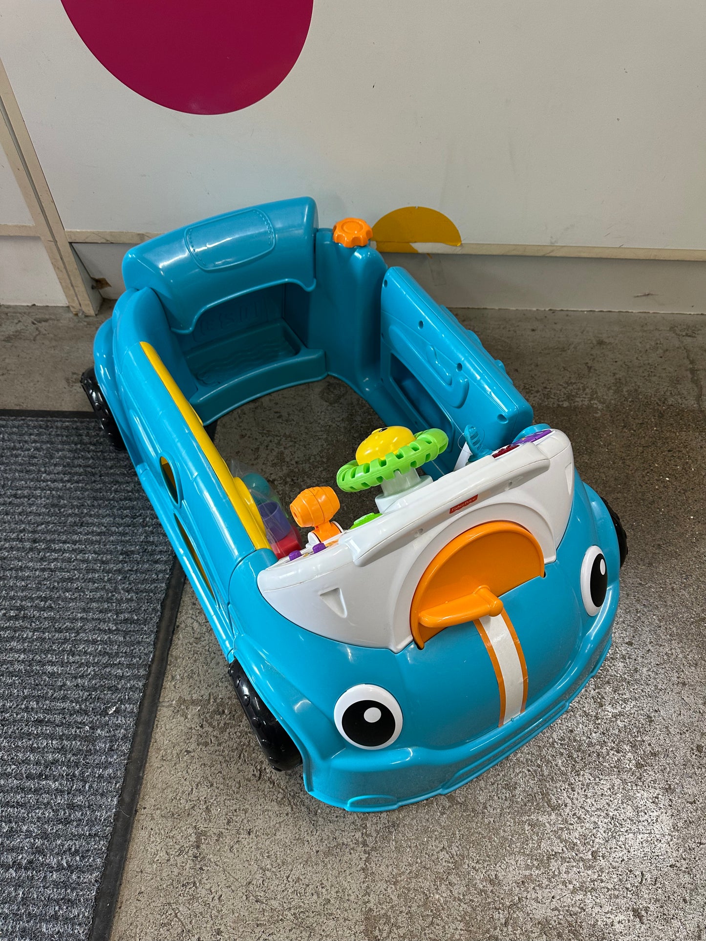 Fisher Price Crawl Around Car, Blue