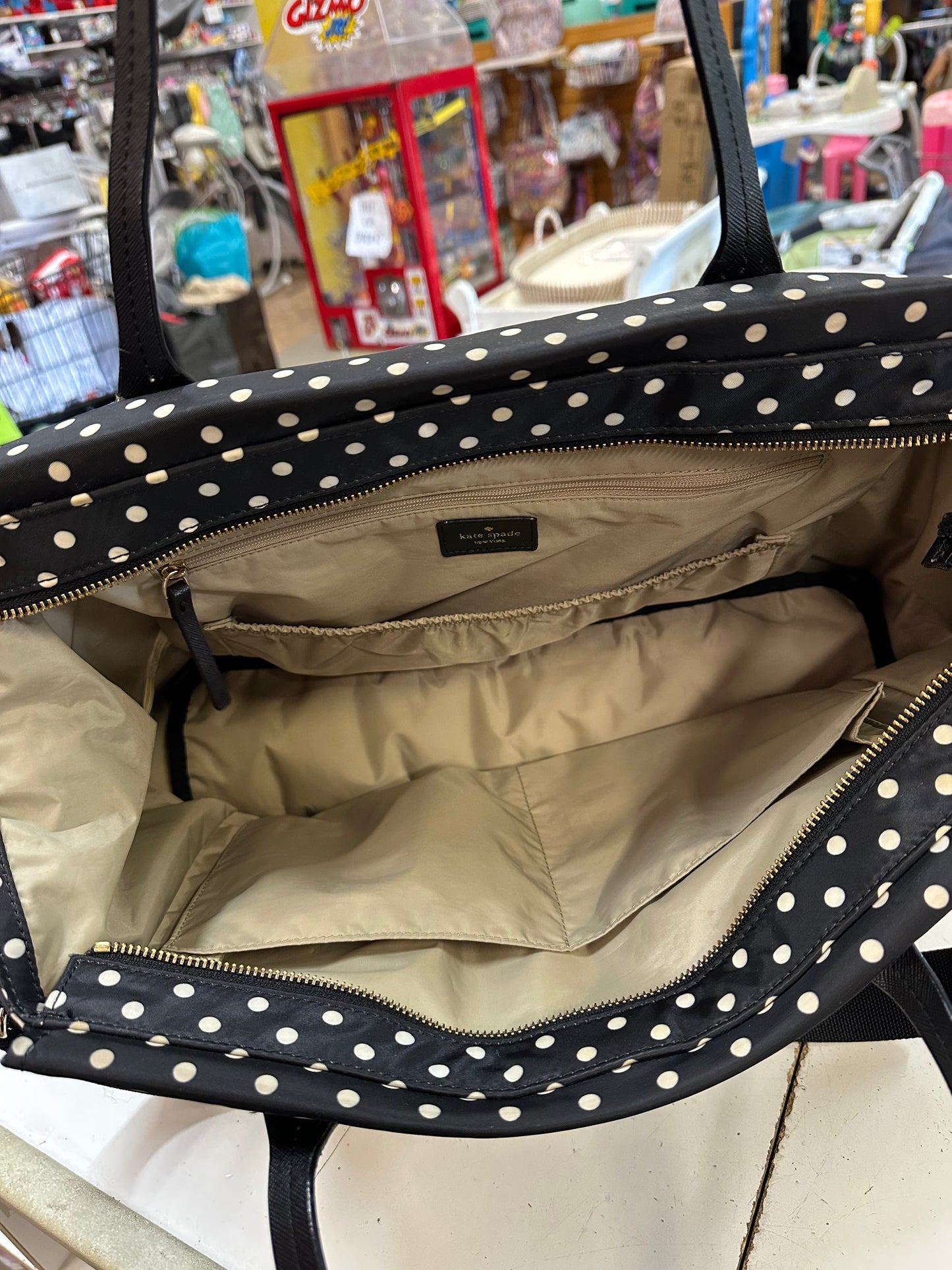 Kate Spade Diaper Bag, Polka Dot