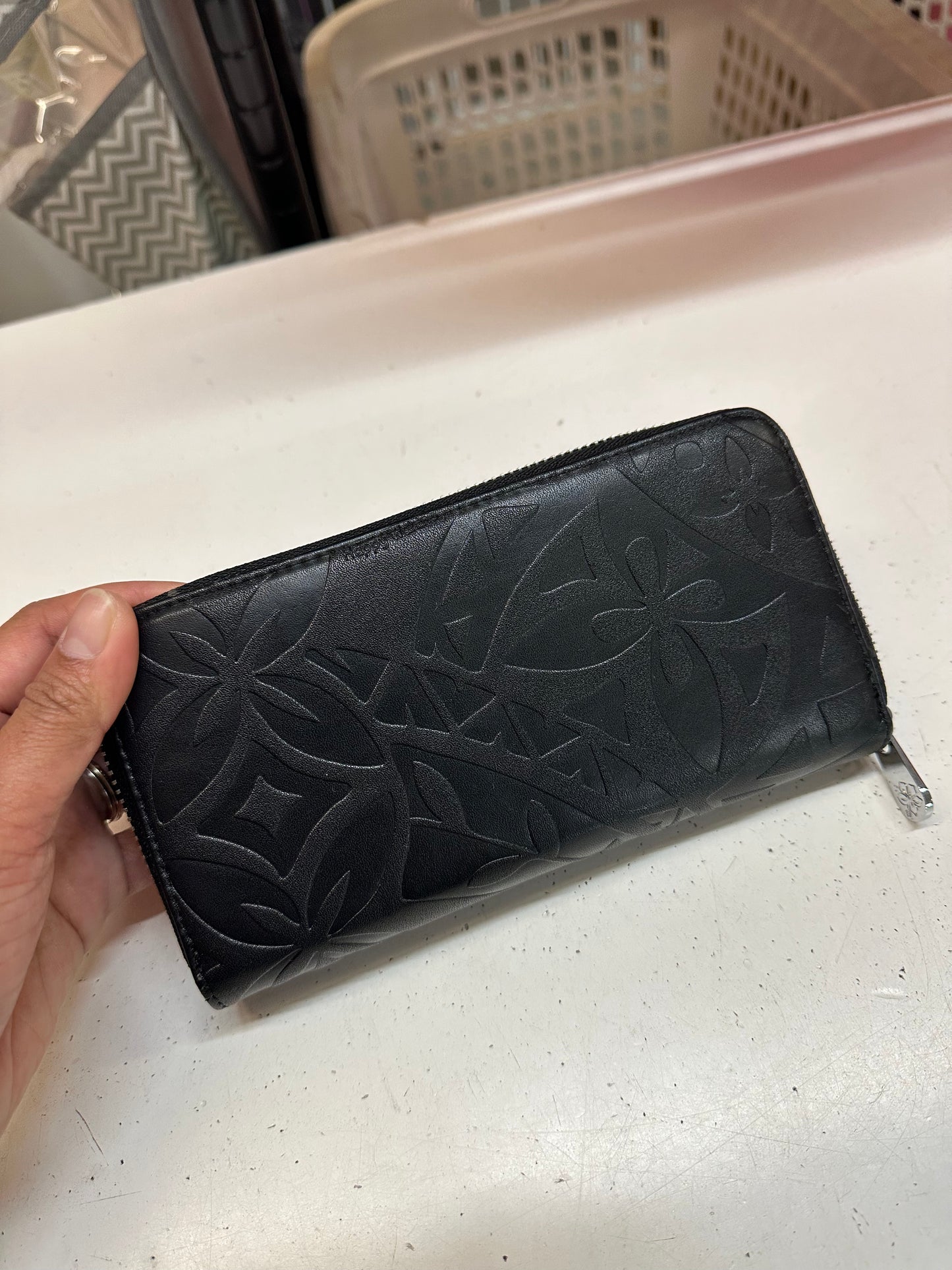 Happy Wahine Embossed Wallet