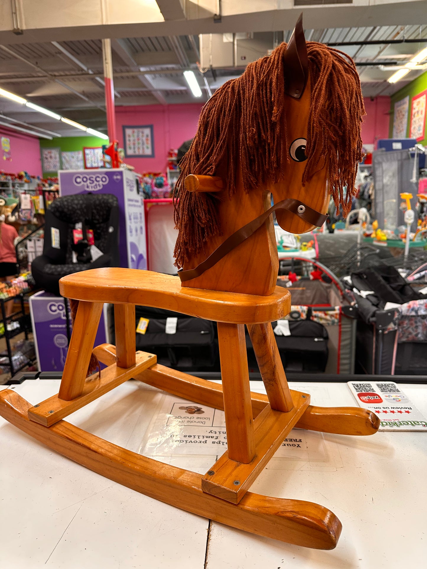 Wooden Rocking Horse